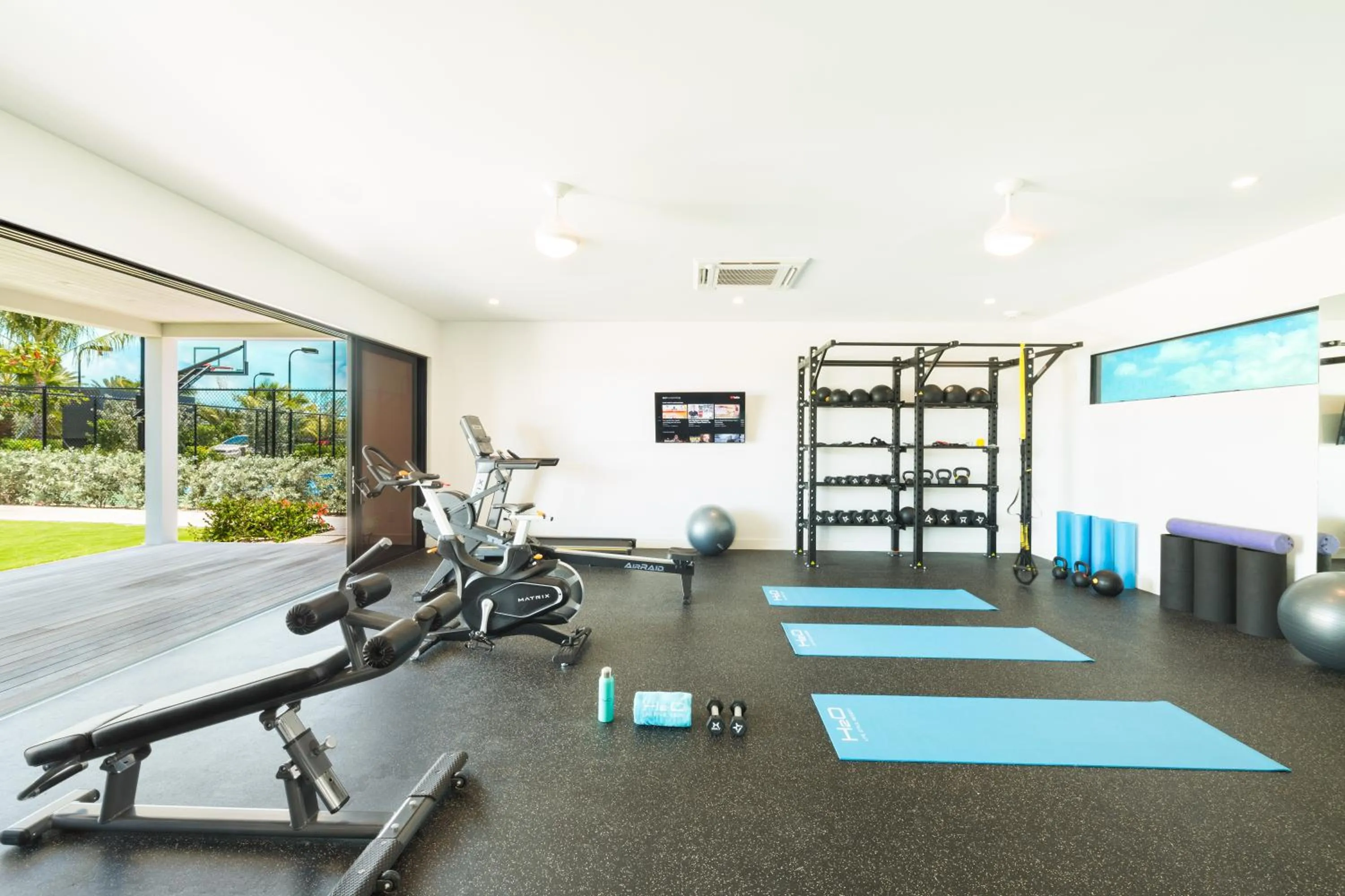 Fitness centre/facilities in H2O life style resort