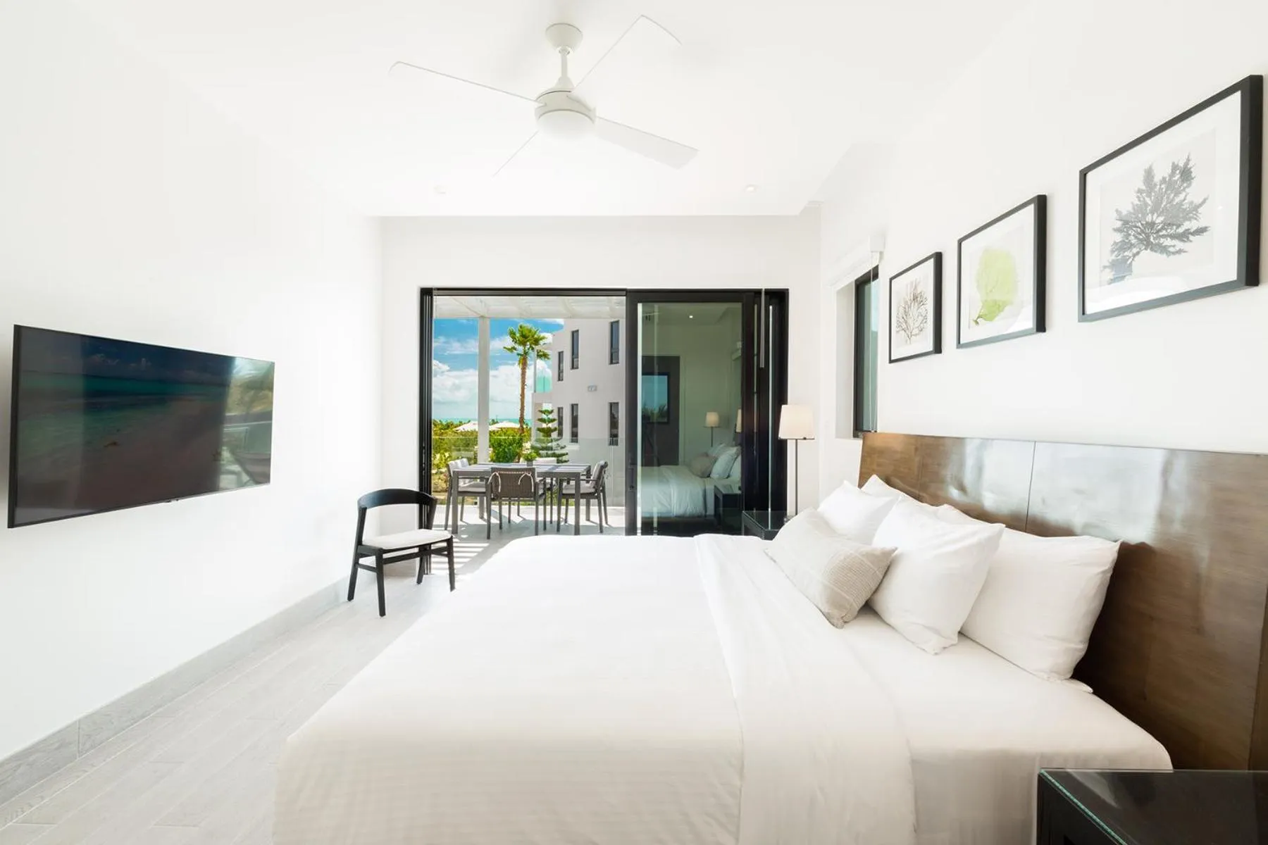 Bed in H2O life style resort