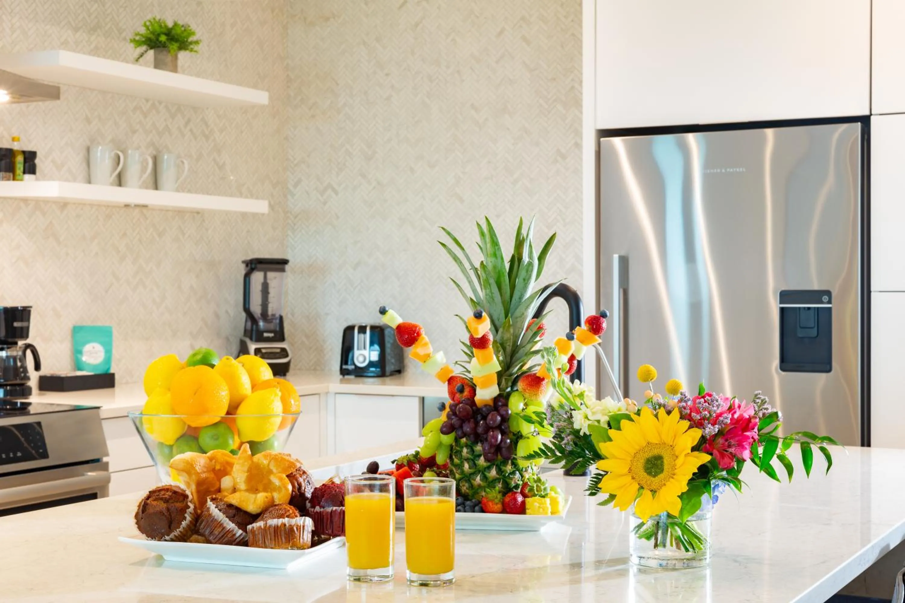 Breakfast in H2O life style resort