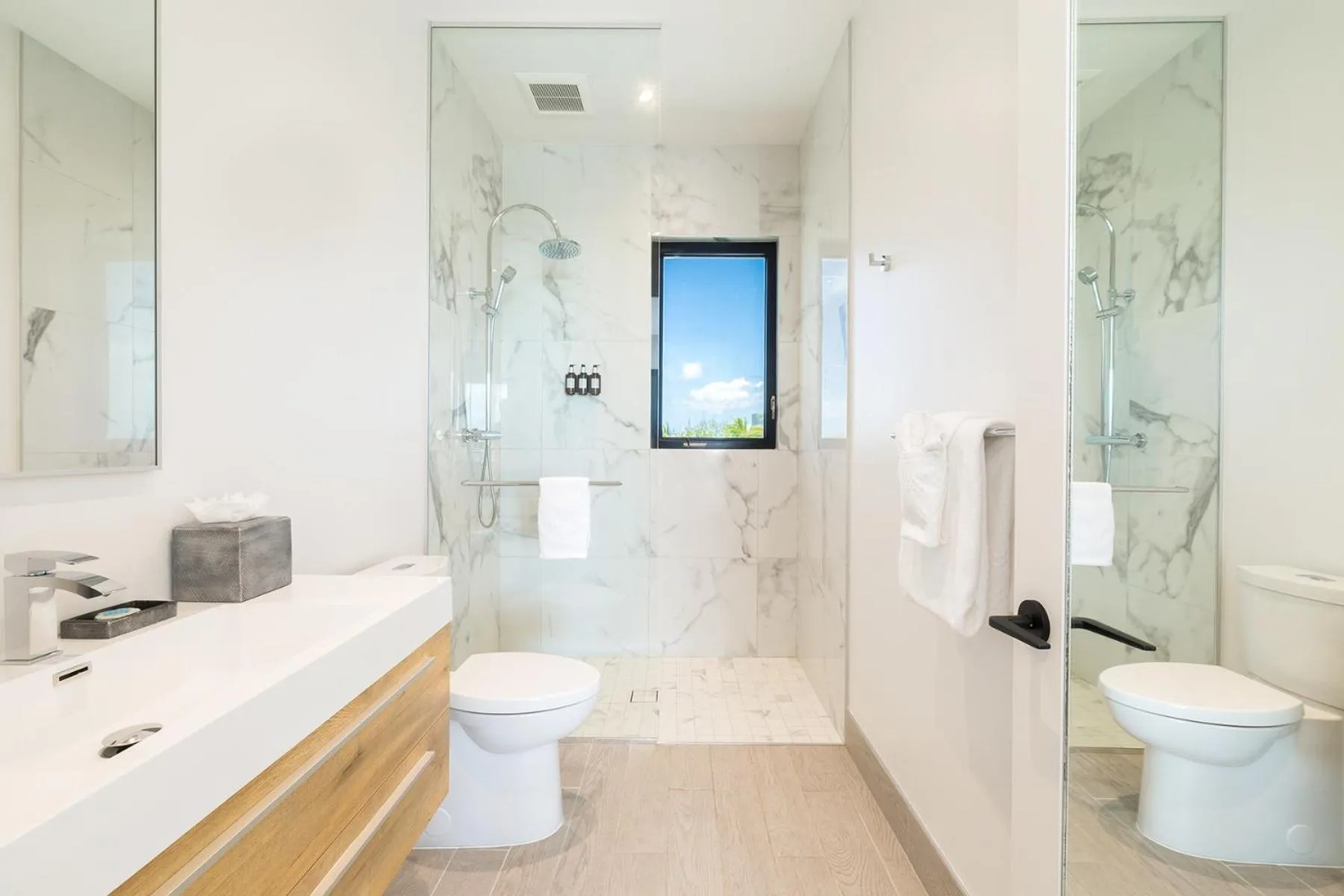 Bathroom in H2O life style resort