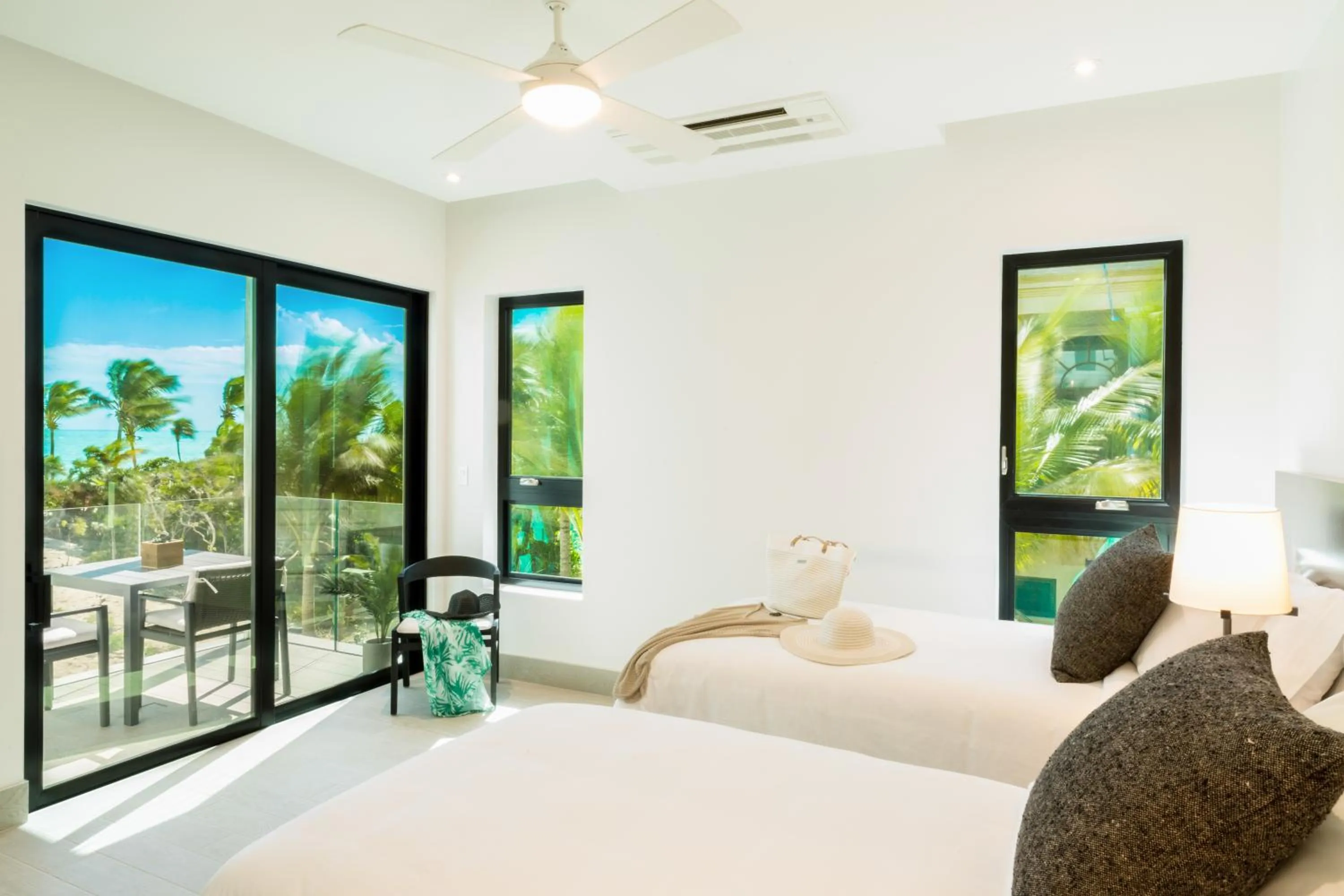 Balcony/Terrace, Bed in H2O life style resort