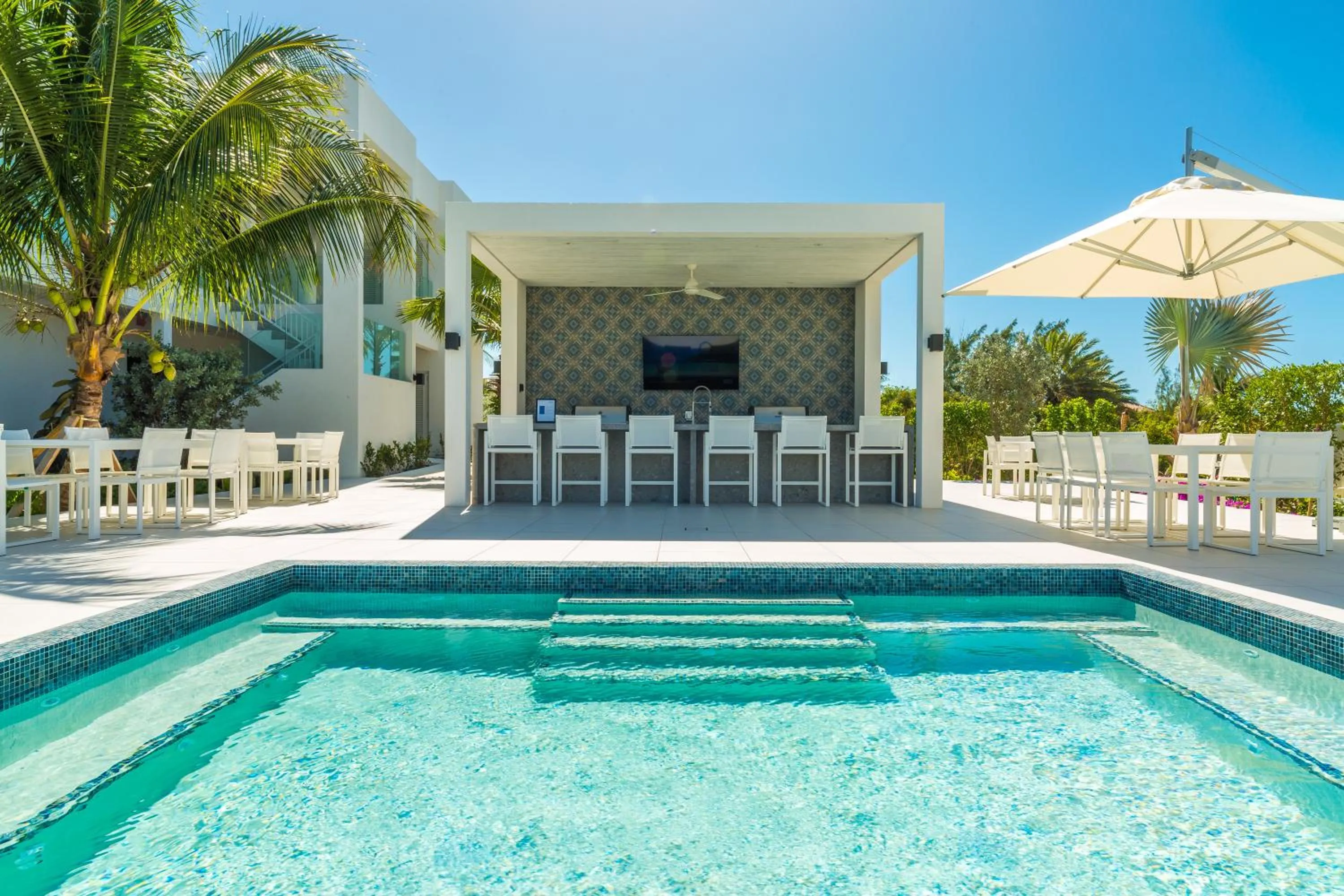 BBQ facilities in H2O life style resort