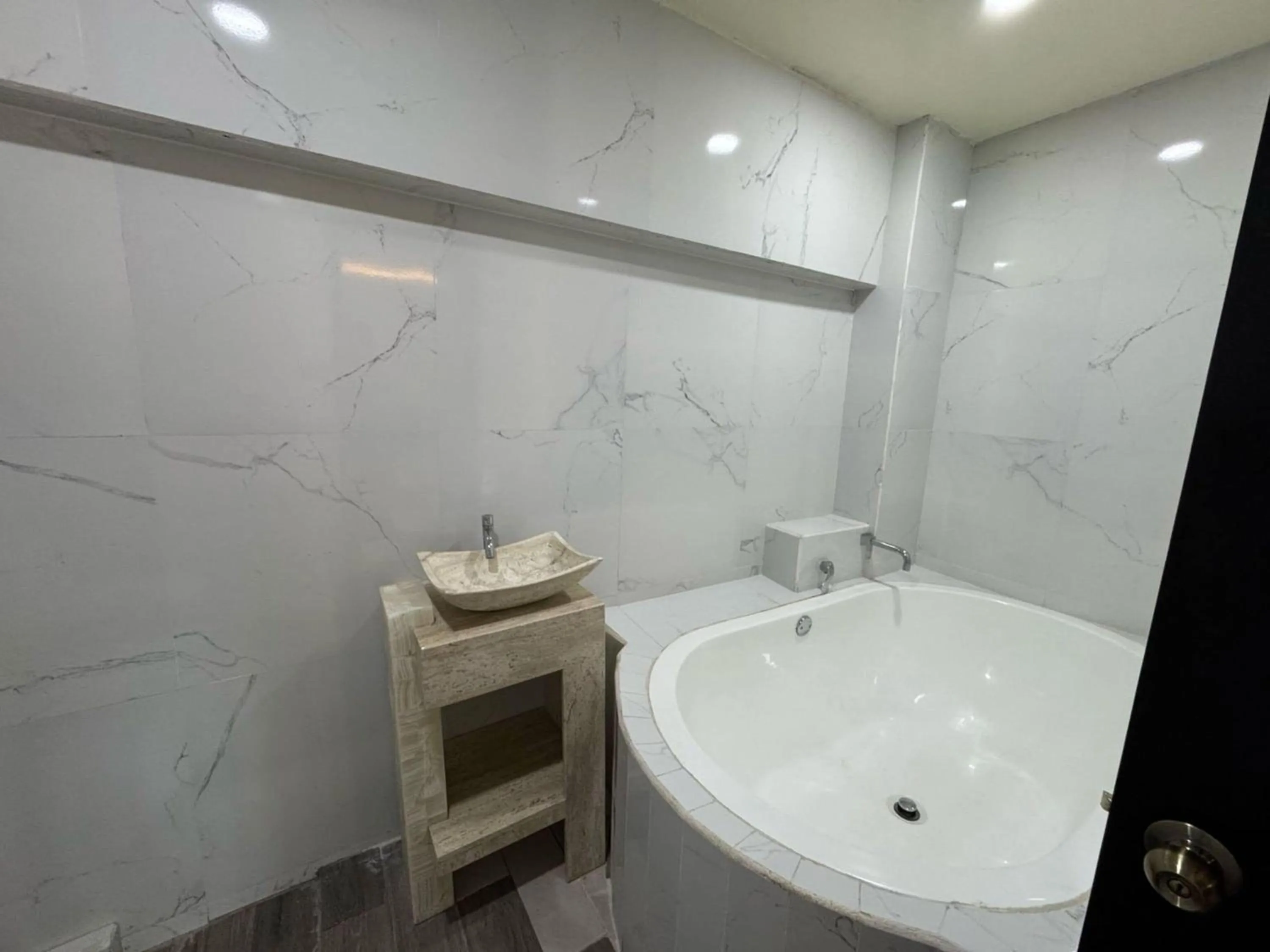 Bathroom in OYO Hotel Familiar Tollan Cholula