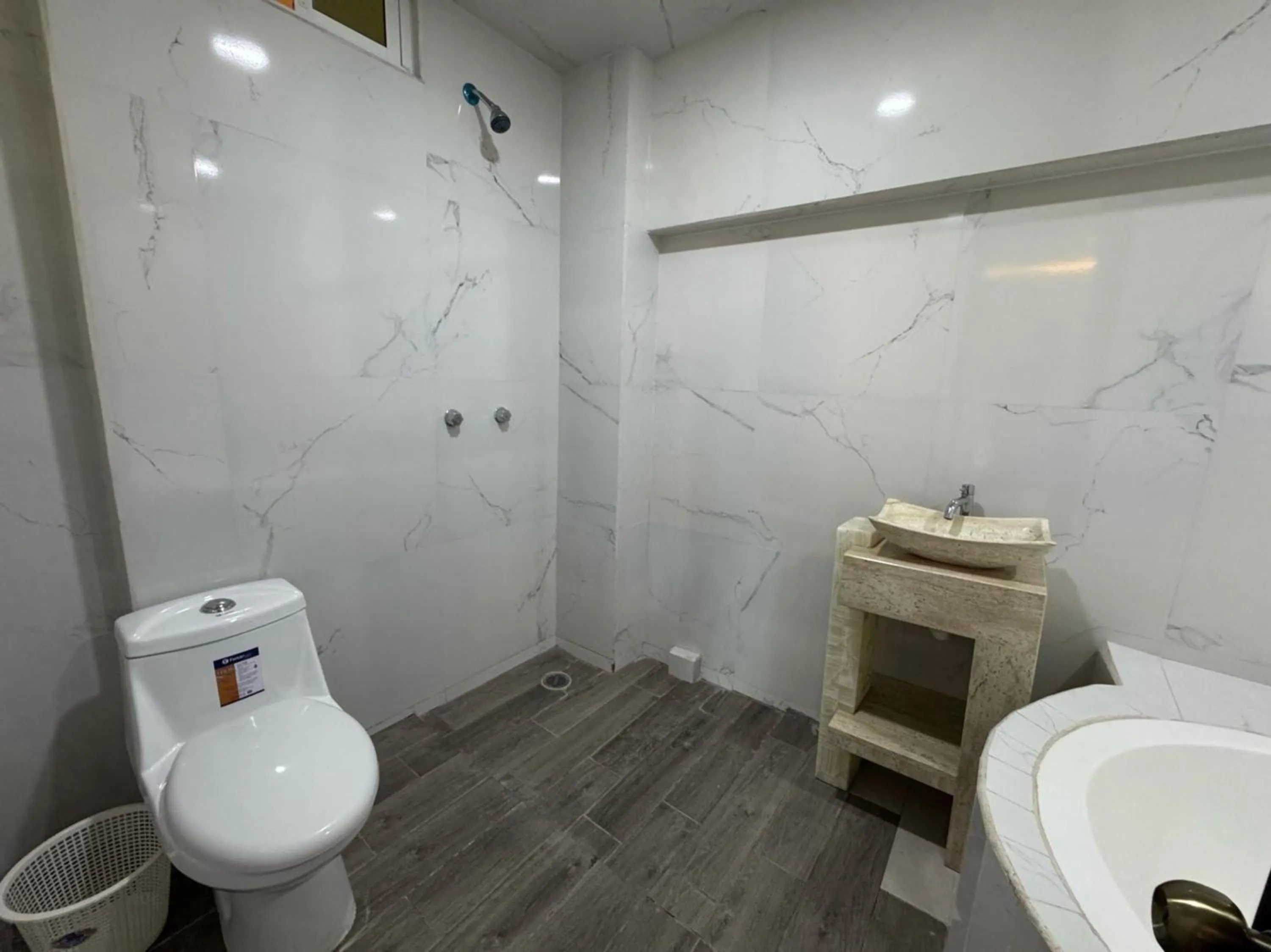 Bathroom in OYO Hotel Familiar Tollan Cholula