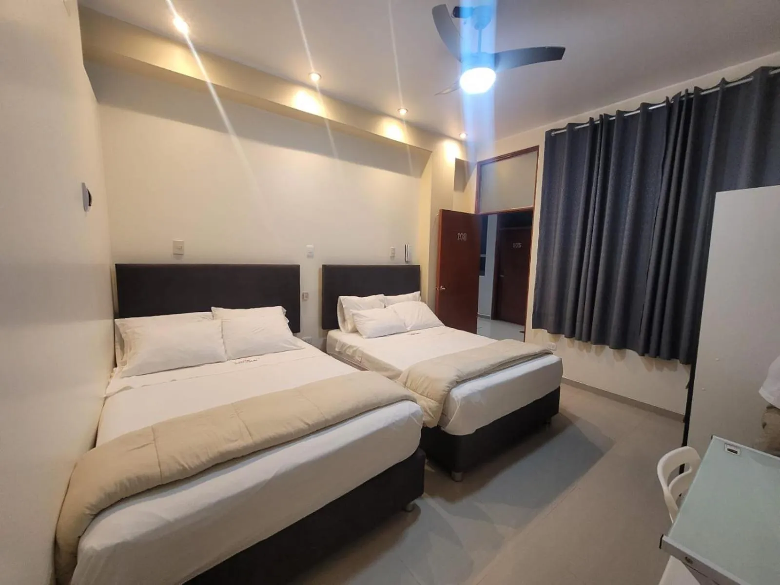 Photo of the whole room, Bed in GOLDEN SKY