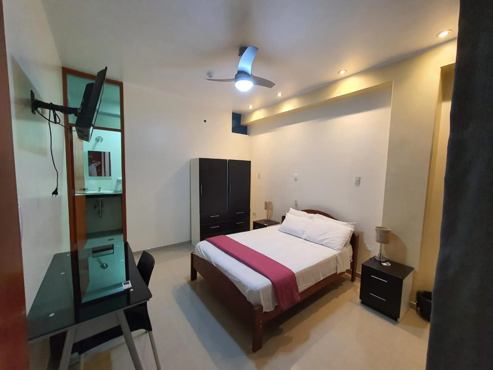 Photo of the whole room, Bed in GOLDEN SKY