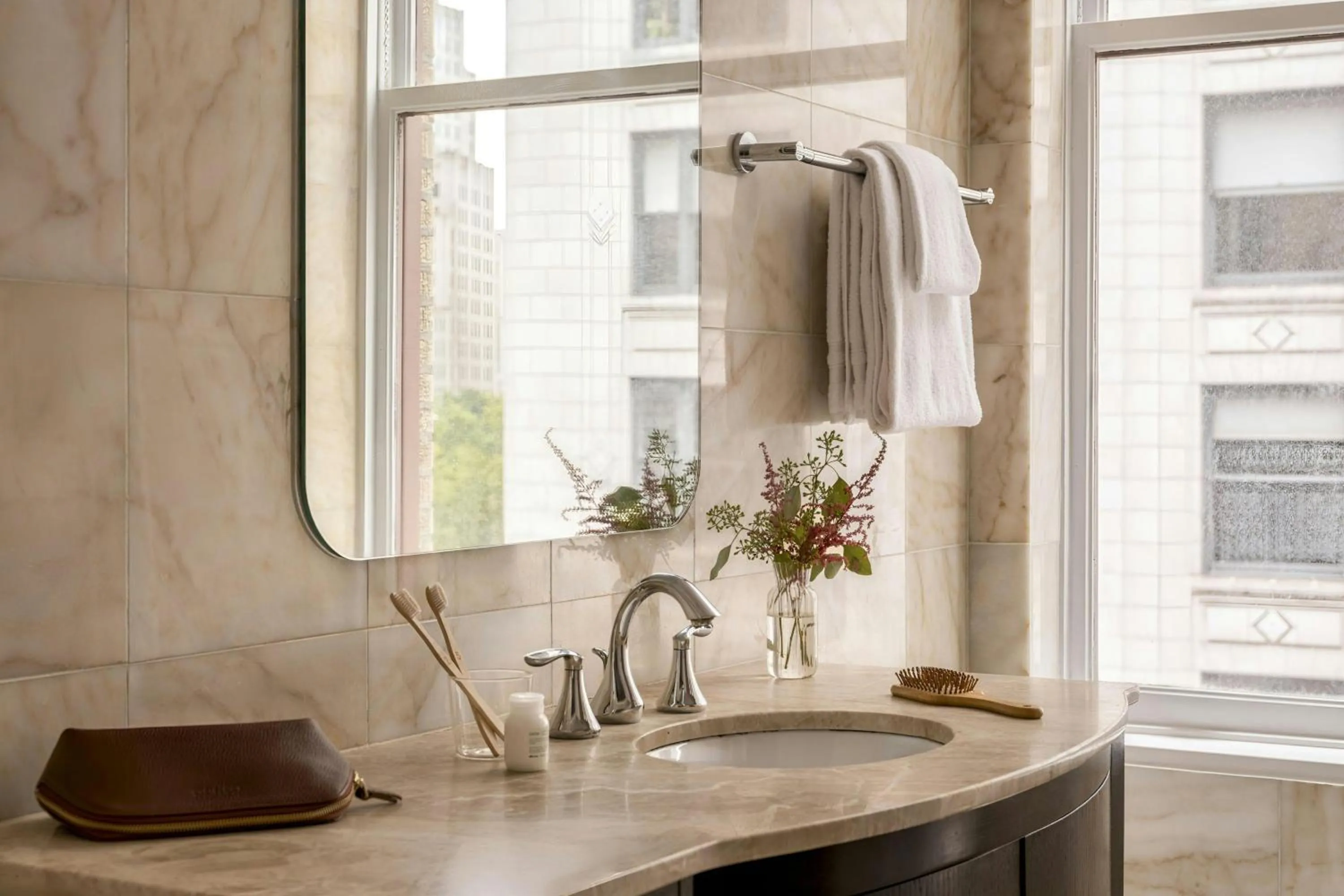 Bathroom in Flatiron Hotel, Sonder by Marriott Bonvoy