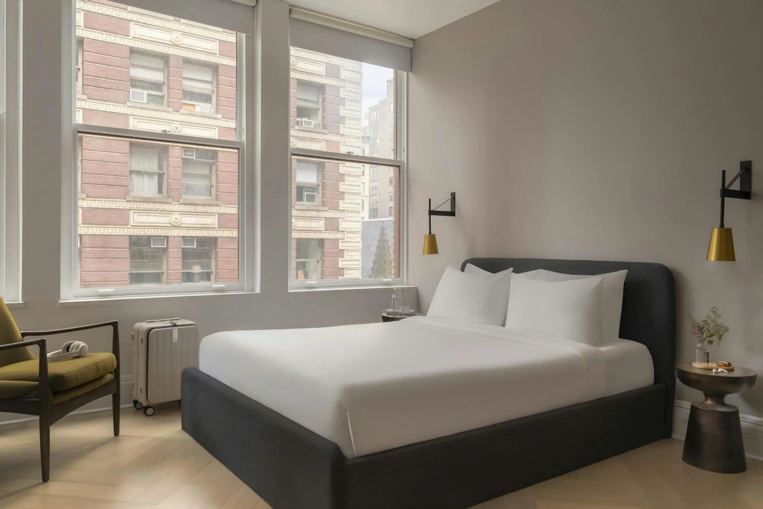 Bedroom, Bed in Flatiron Hotel, Sonder by Marriott Bonvoy