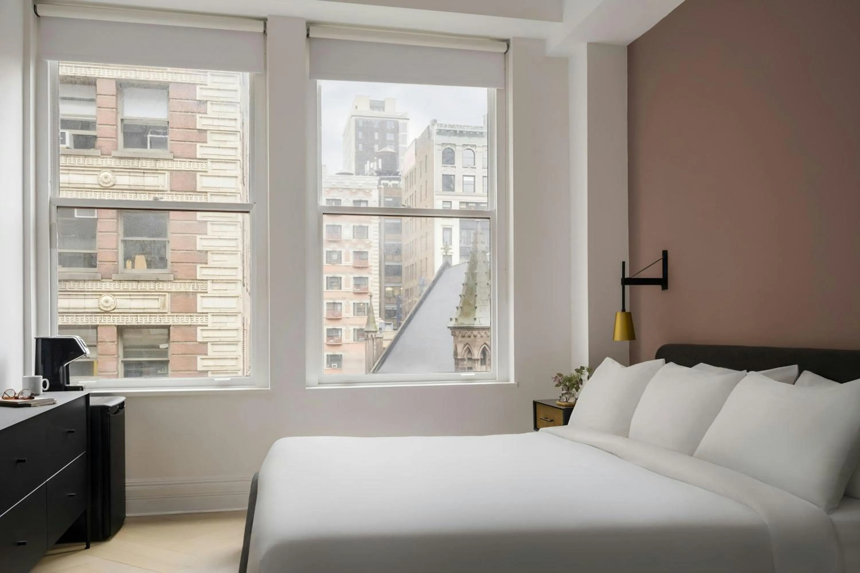 Bedroom, Bed in Flatiron Hotel, Sonder by Marriott Bonvoy