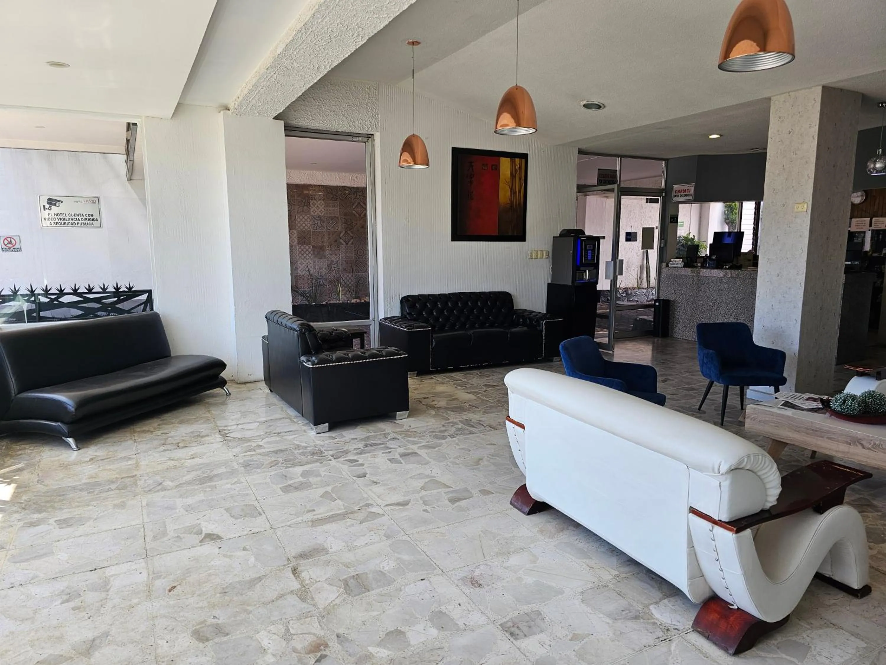 Lobby or reception in LaVid Aguascalientes