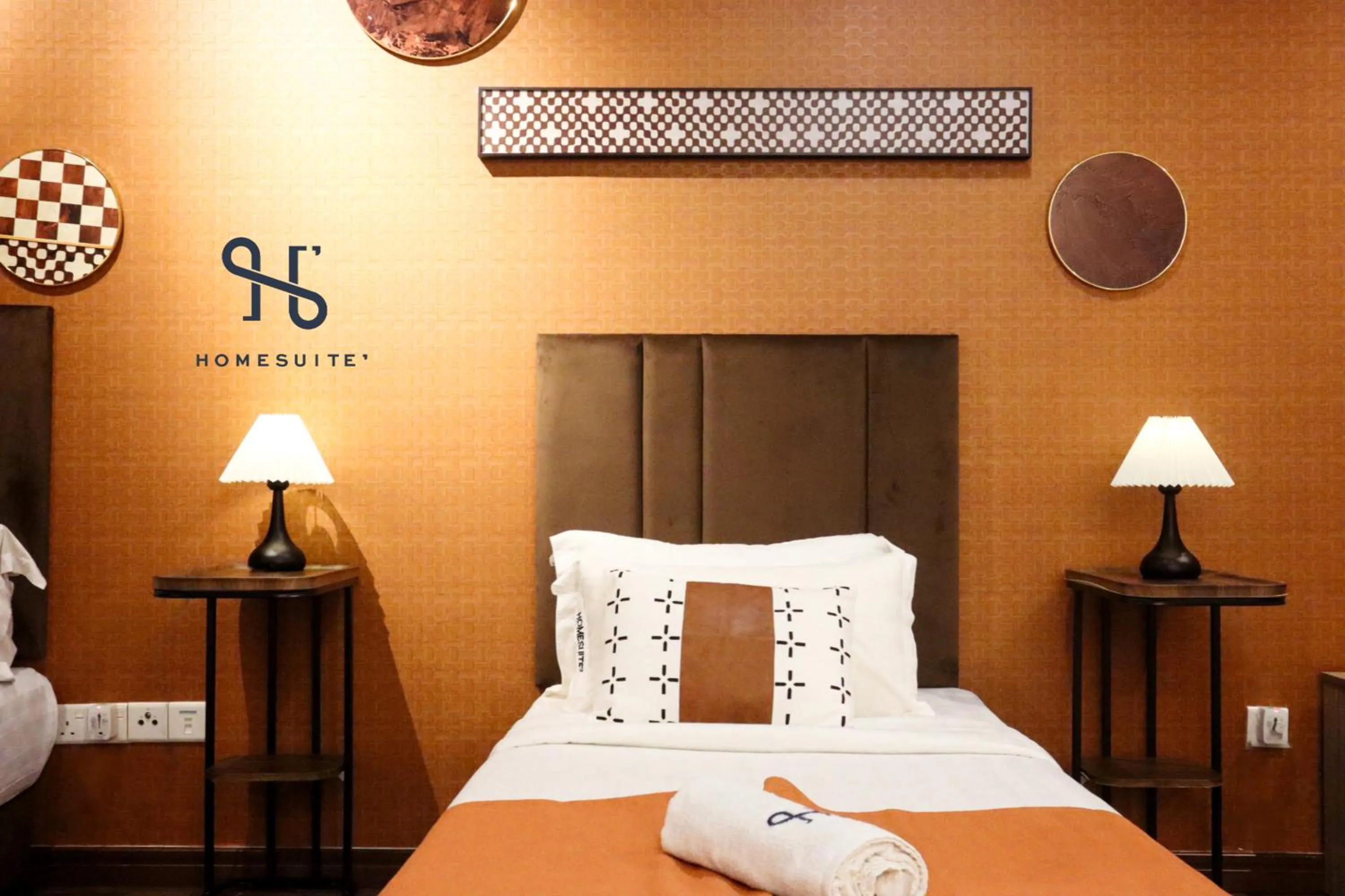 Photo of the whole room, Bed in Homesuite' Home at Riverson Soho