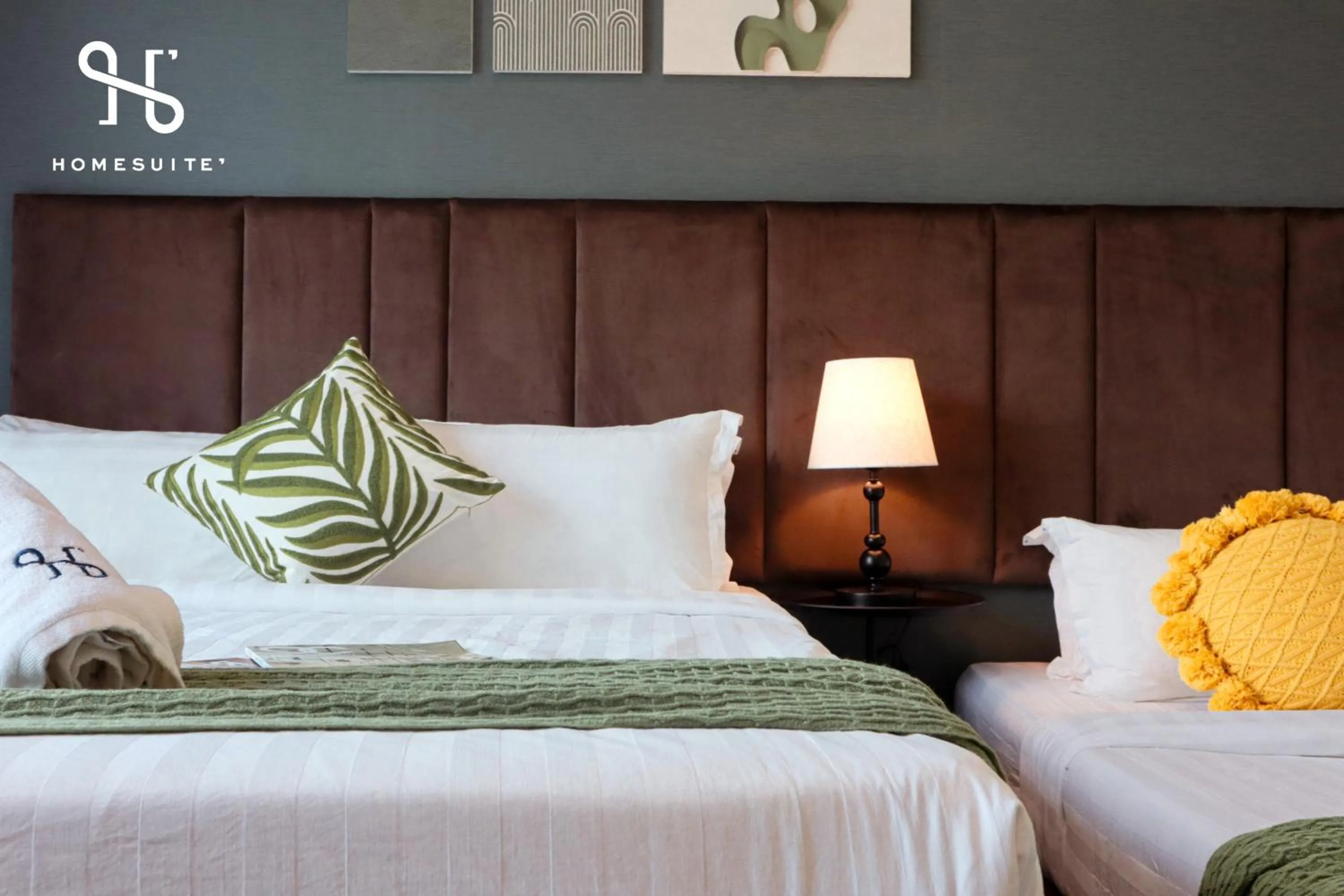 Photo of the whole room, Bed in Homesuite' Home at Riverson Soho