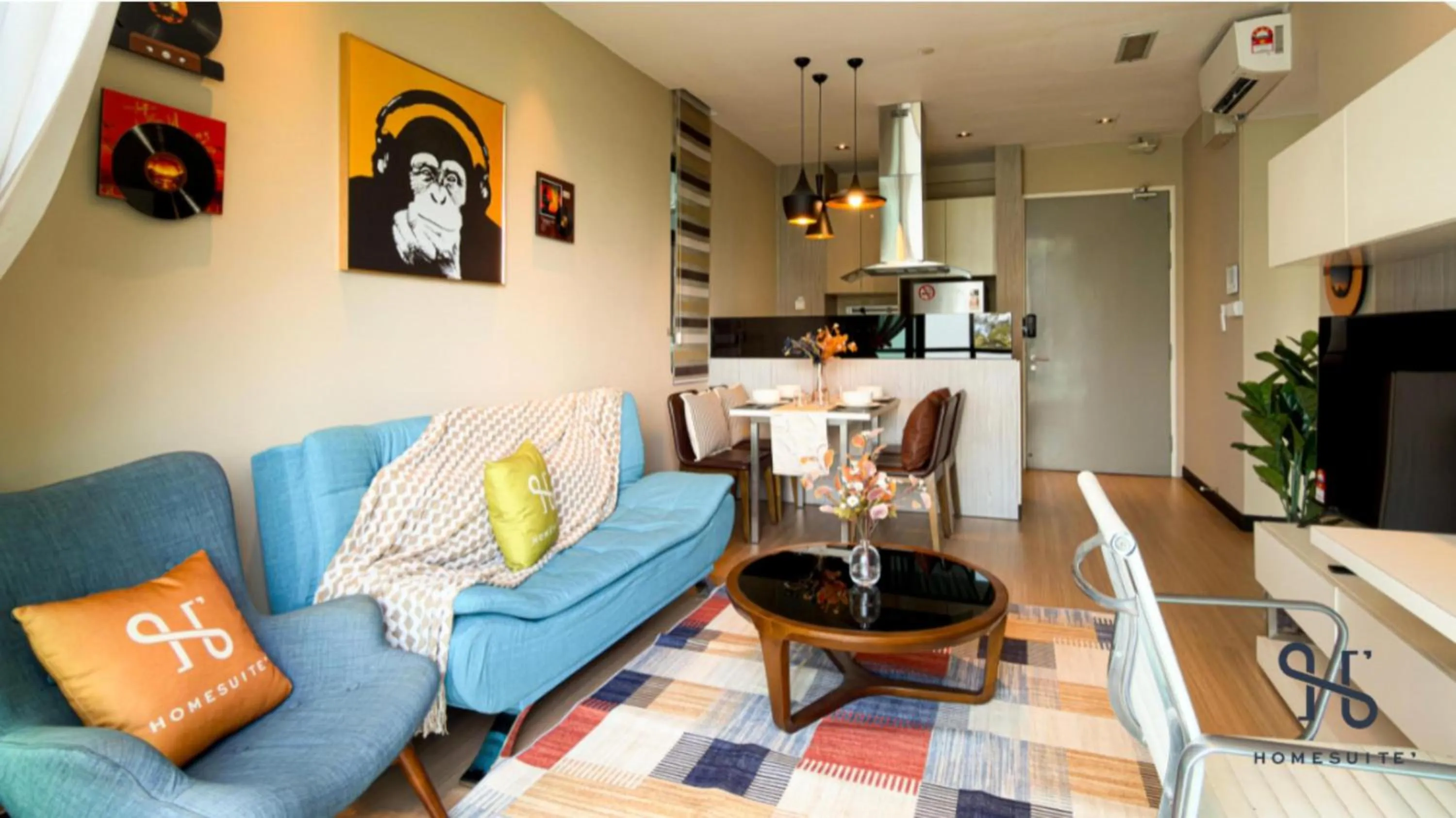 Living room in Homesuite' Home at Riverson Soho