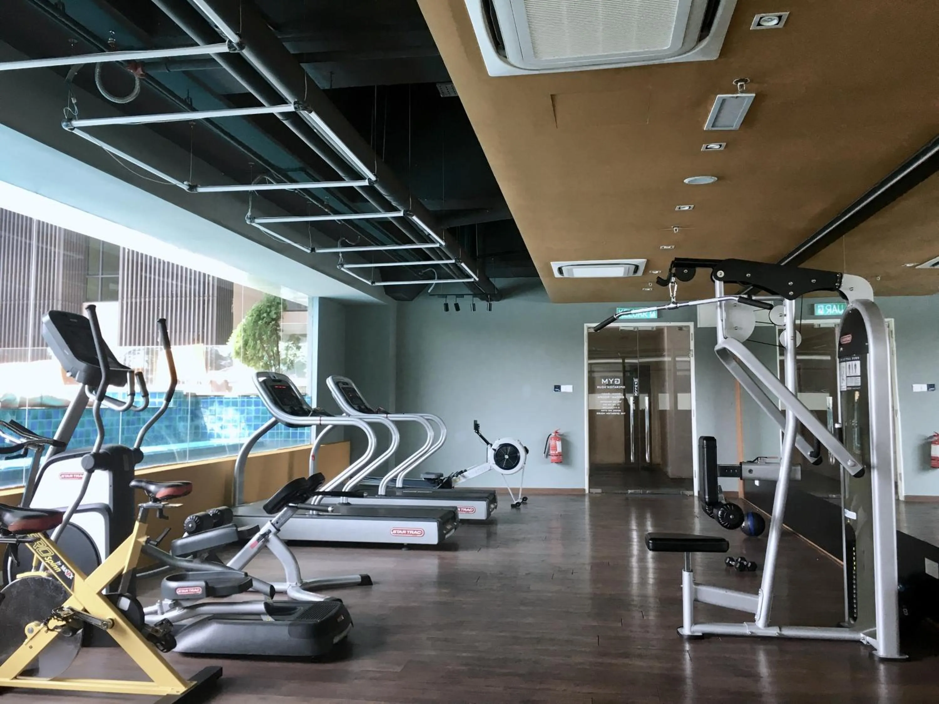 Fitness centre/facilities in Homesuite' Home at Riverson Soho