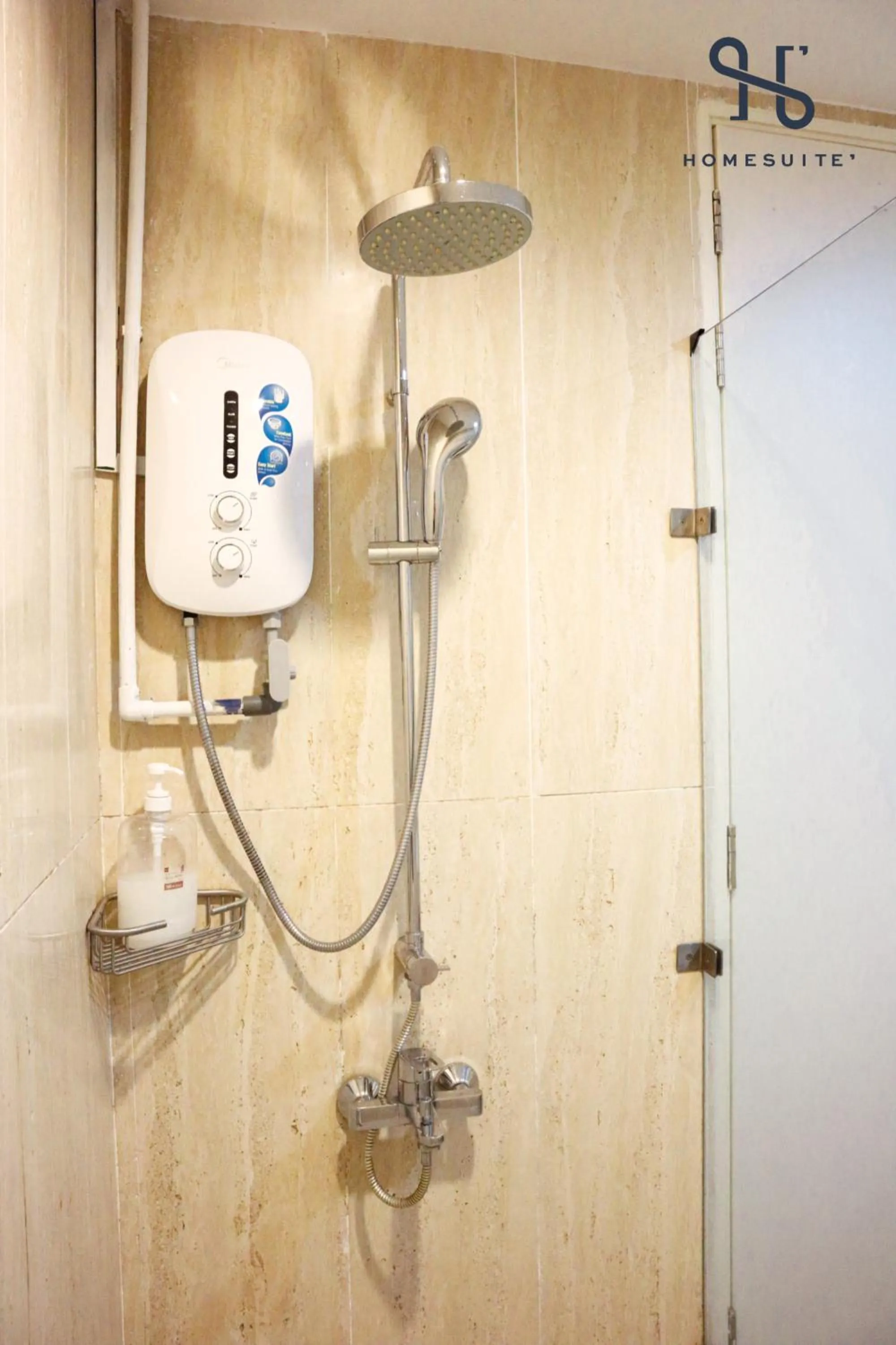 Shower in Homesuite' Home at Riverson Soho