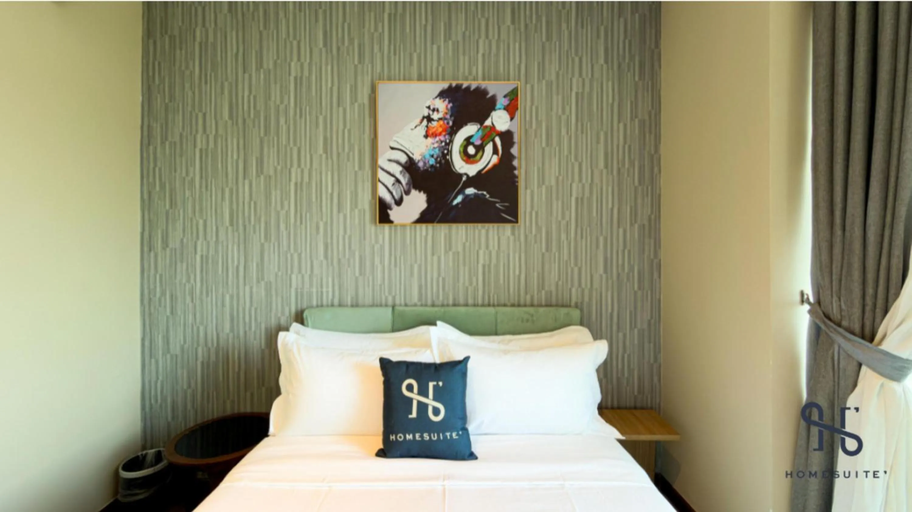 Bed in Homesuite' Home at Riverson Soho