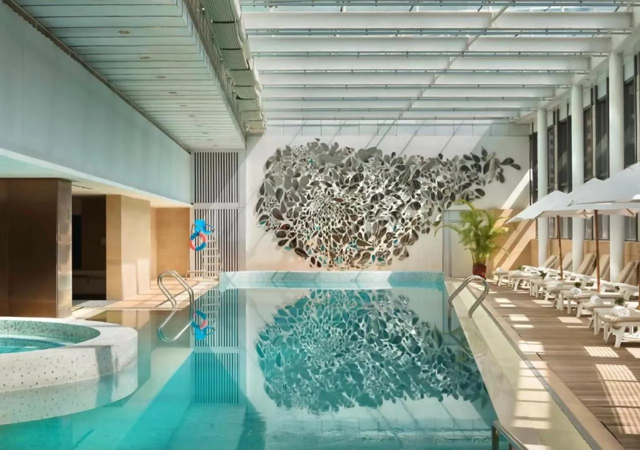 Swimming pool in Marco Polo Parkside, Beijing