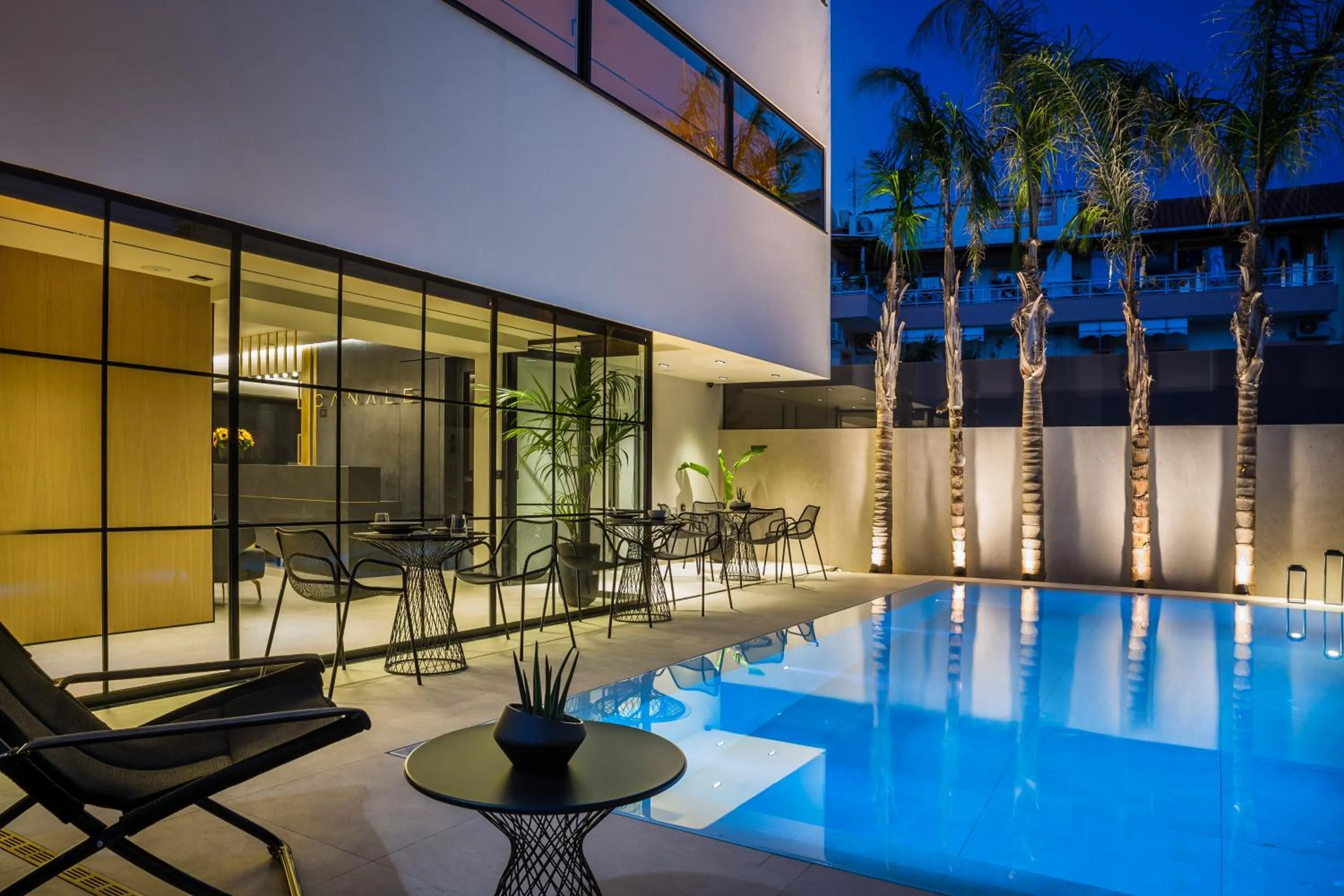 Swimming pool in Canale Hotel & Suites