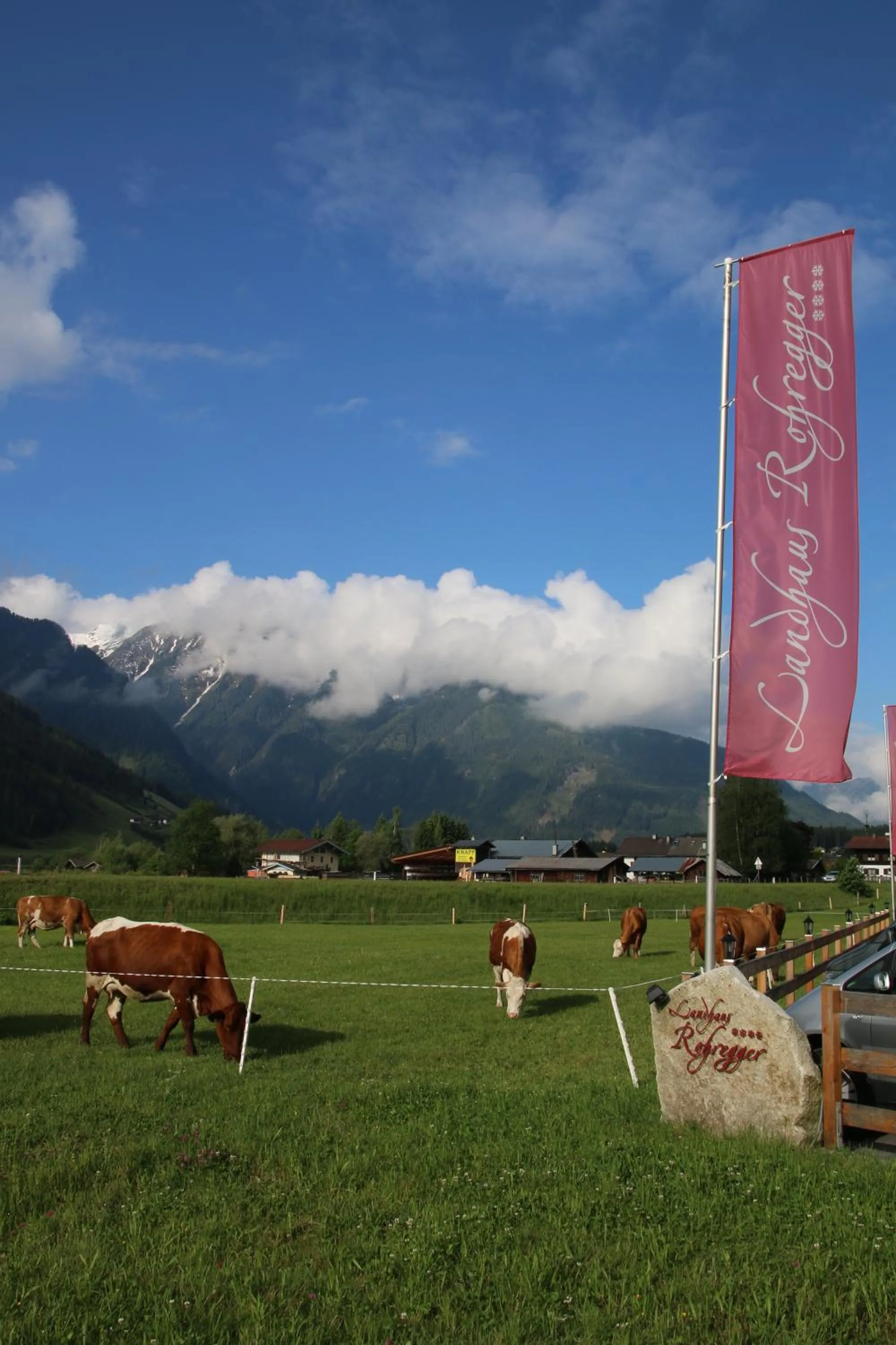 Mountain view in Landhaus Rohregger