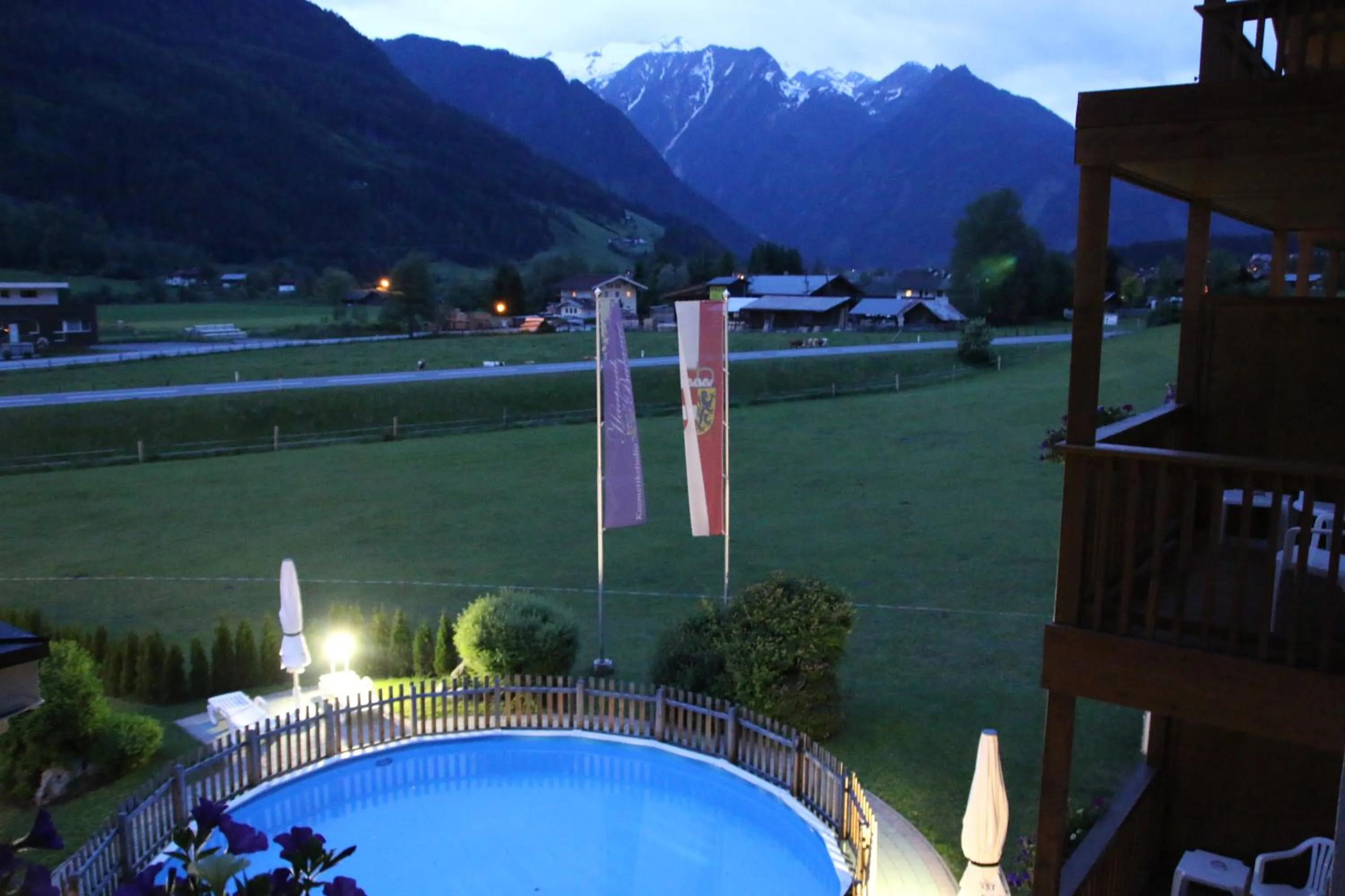 Mountain view in Landhaus Rohregger