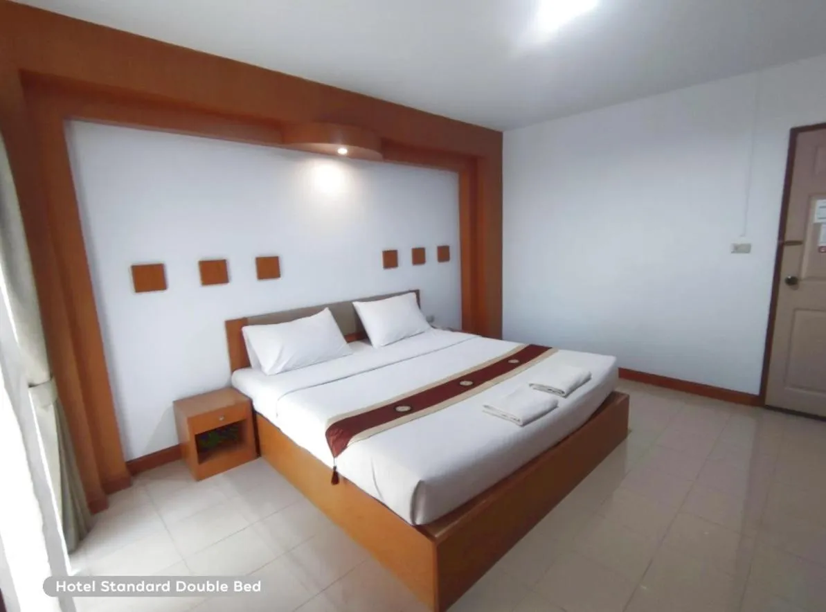 Bed in Areena Resort and Hotel Uttaradit