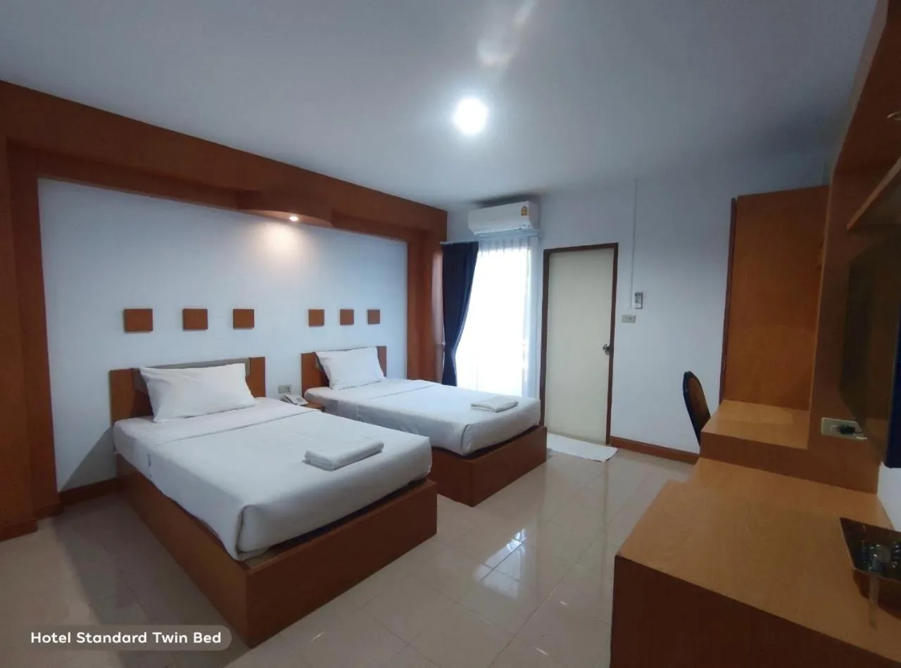 Bed in Areena Resort and Hotel Uttaradit
