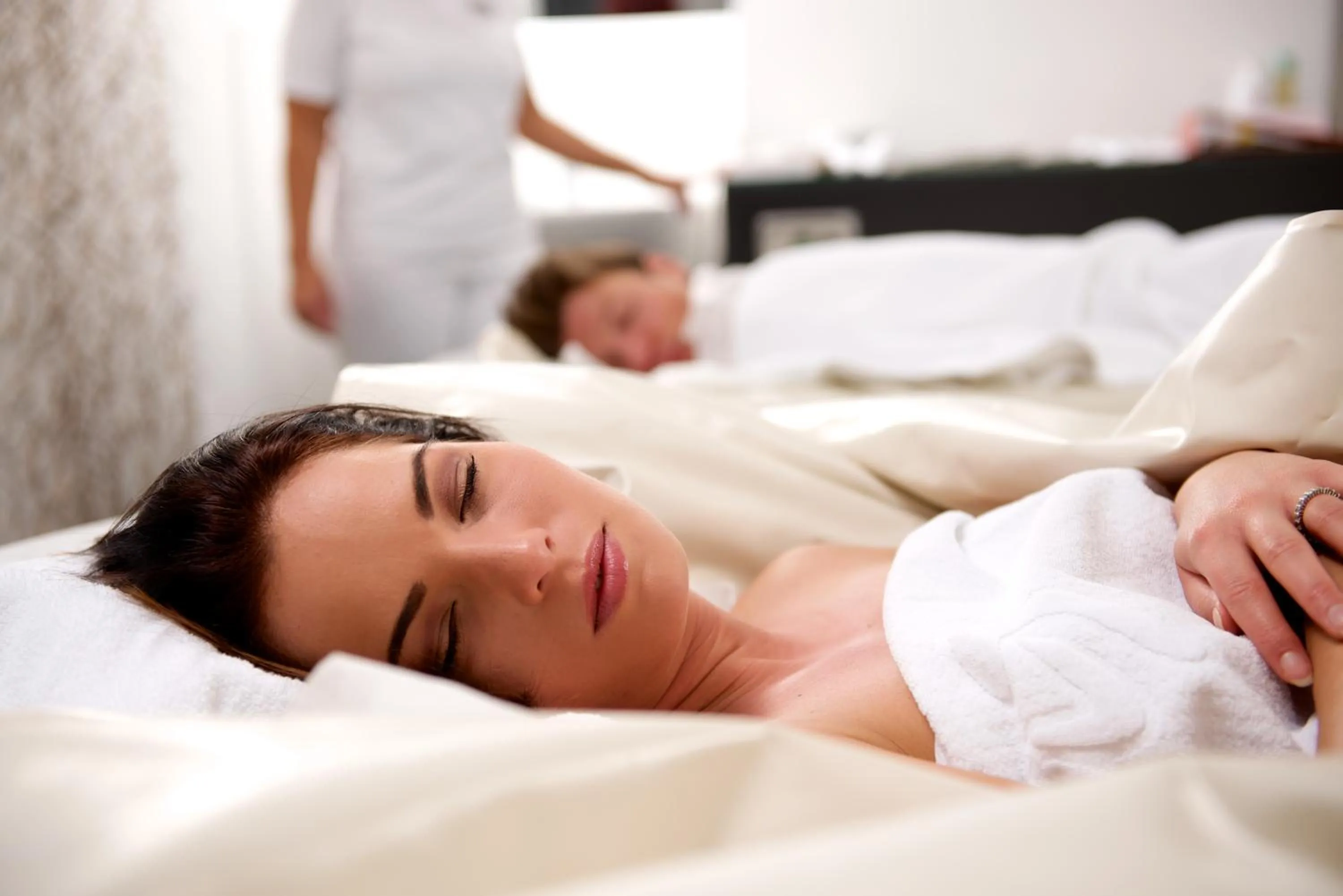 People, Bed in Alpenlove - Adult SPA Hotel