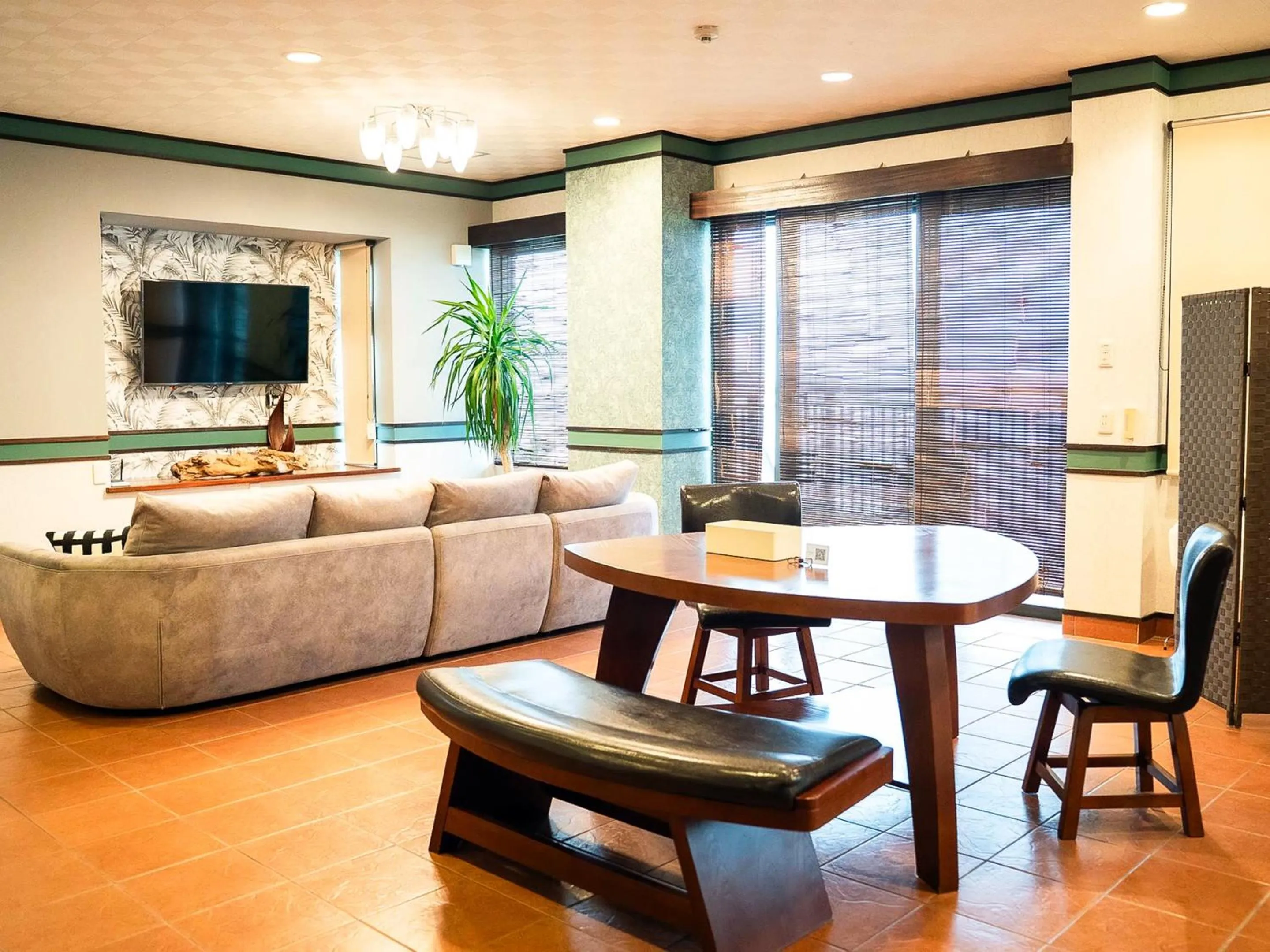 Living room in Haruhoo Resort ISHIGAKI