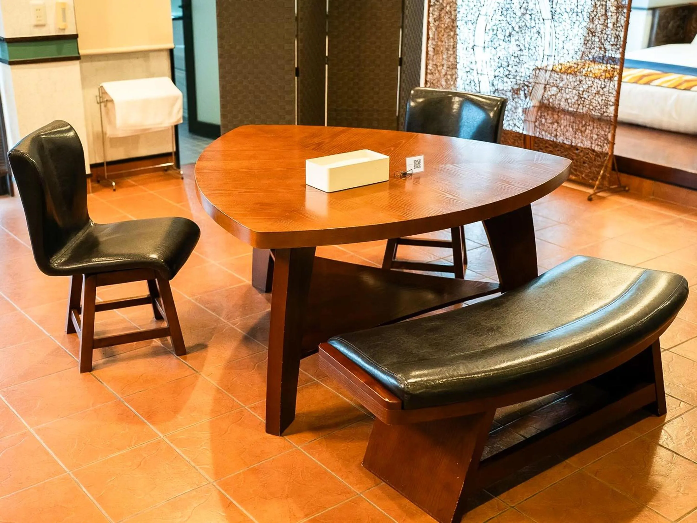 Living room, Bed in Haruhoo Resort ISHIGAKI