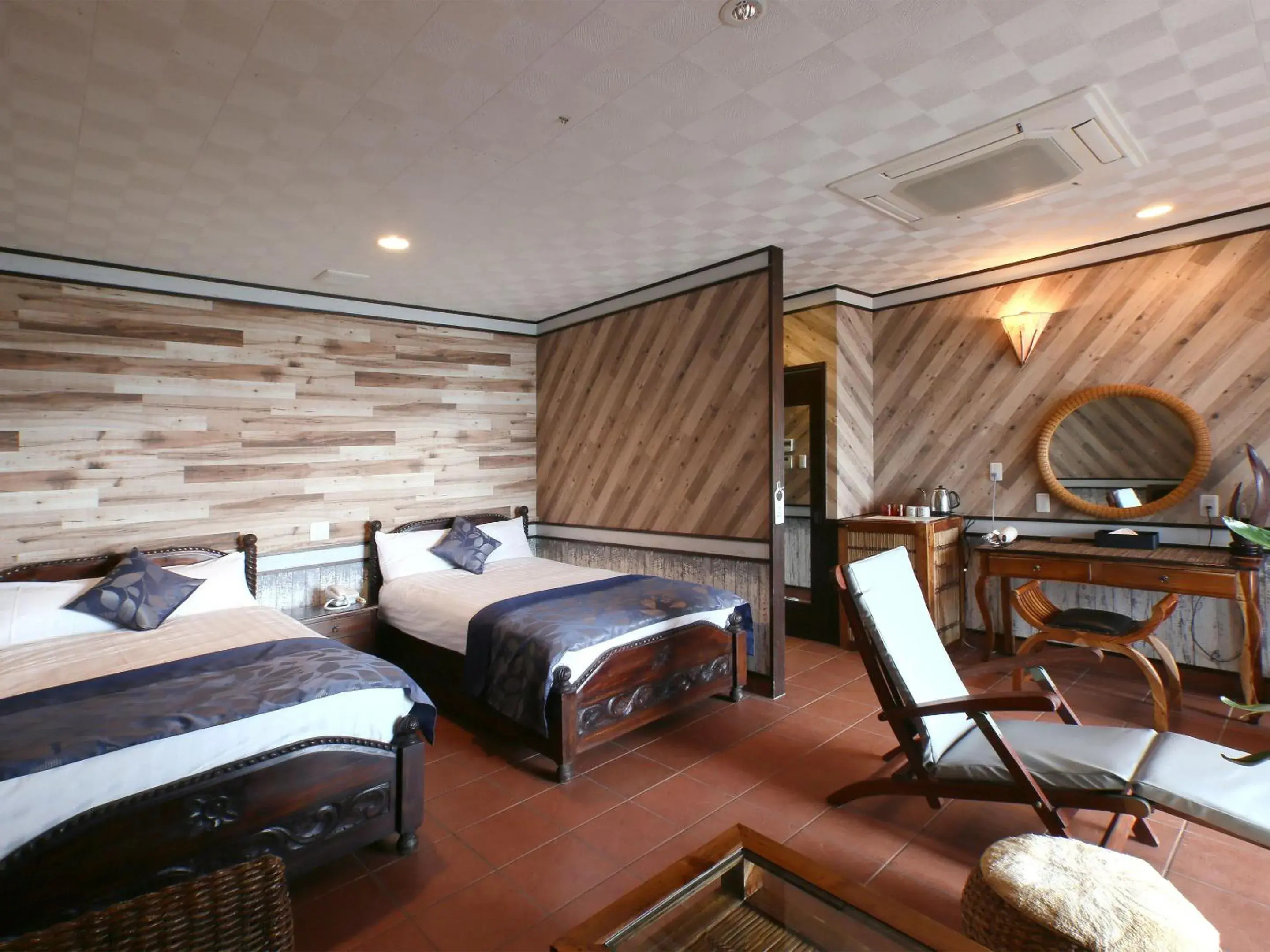 Twin Room with Sea View - single occupancy in Haruhoo Resort ISHIGAKI Twin Room with Sea View - single occupancy in Haruhoo Resort ISHIGAKI