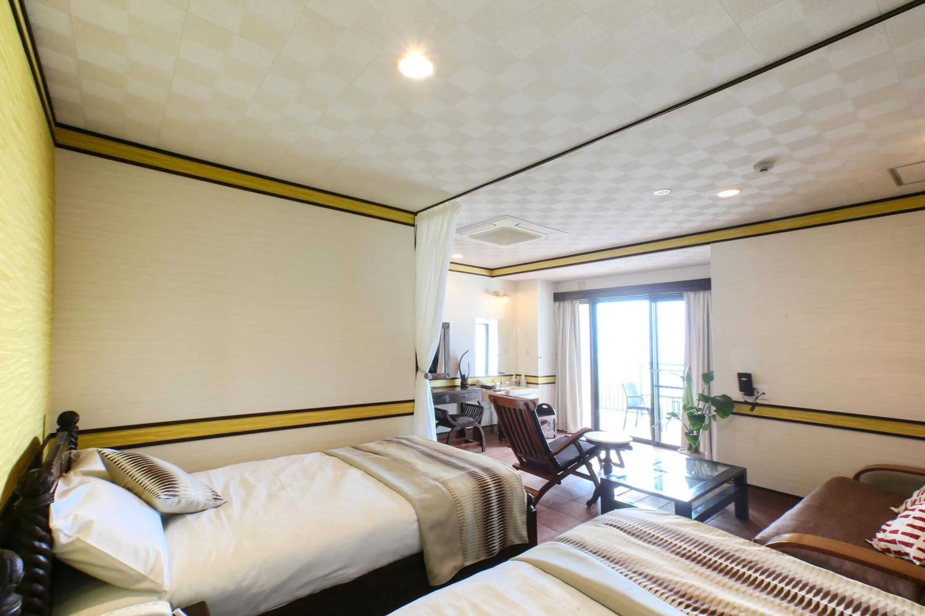 Bed in Haruhoo Resort ISHIGAKI