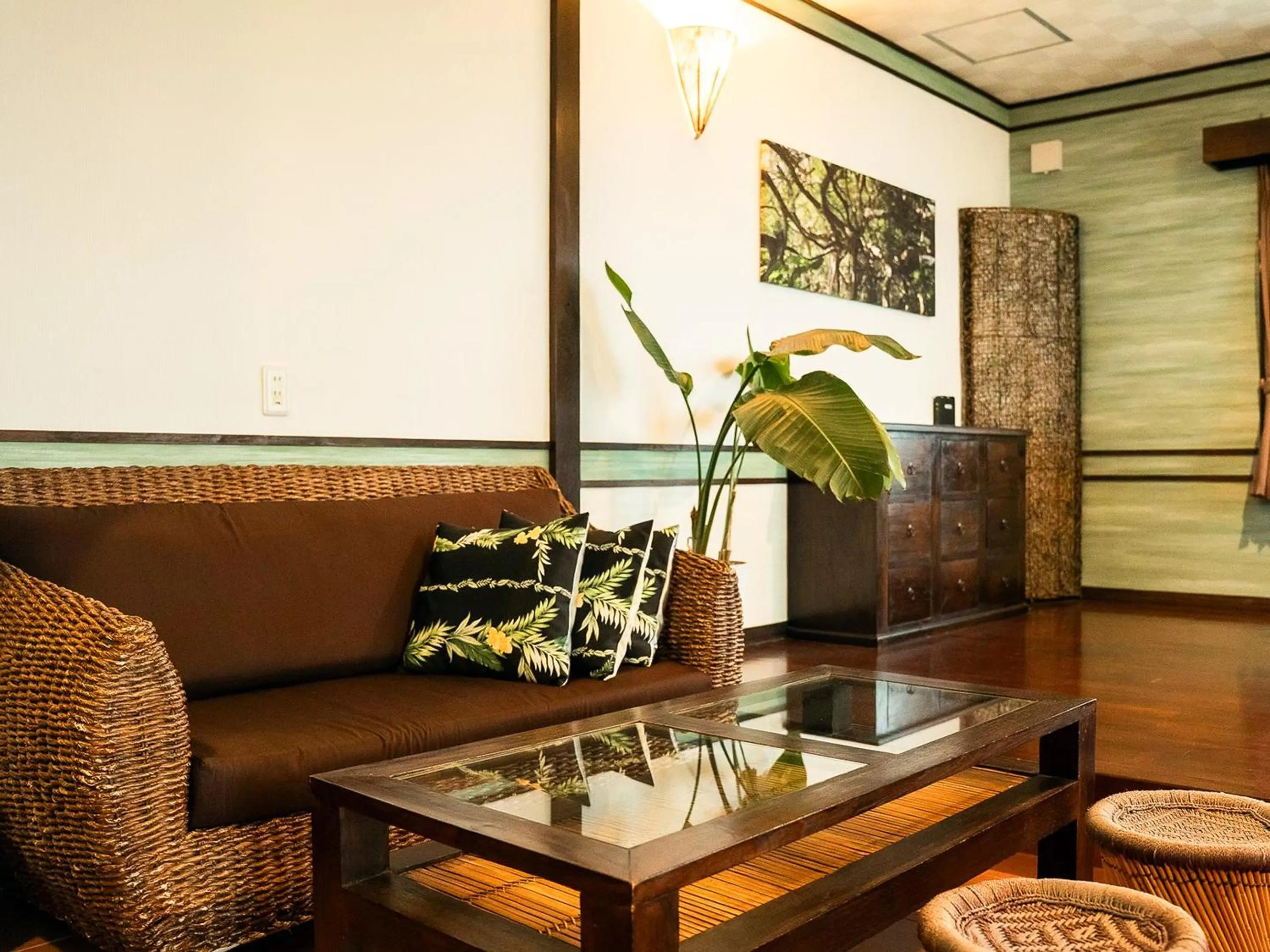 Living room in Haruhoo Resort ISHIGAKI