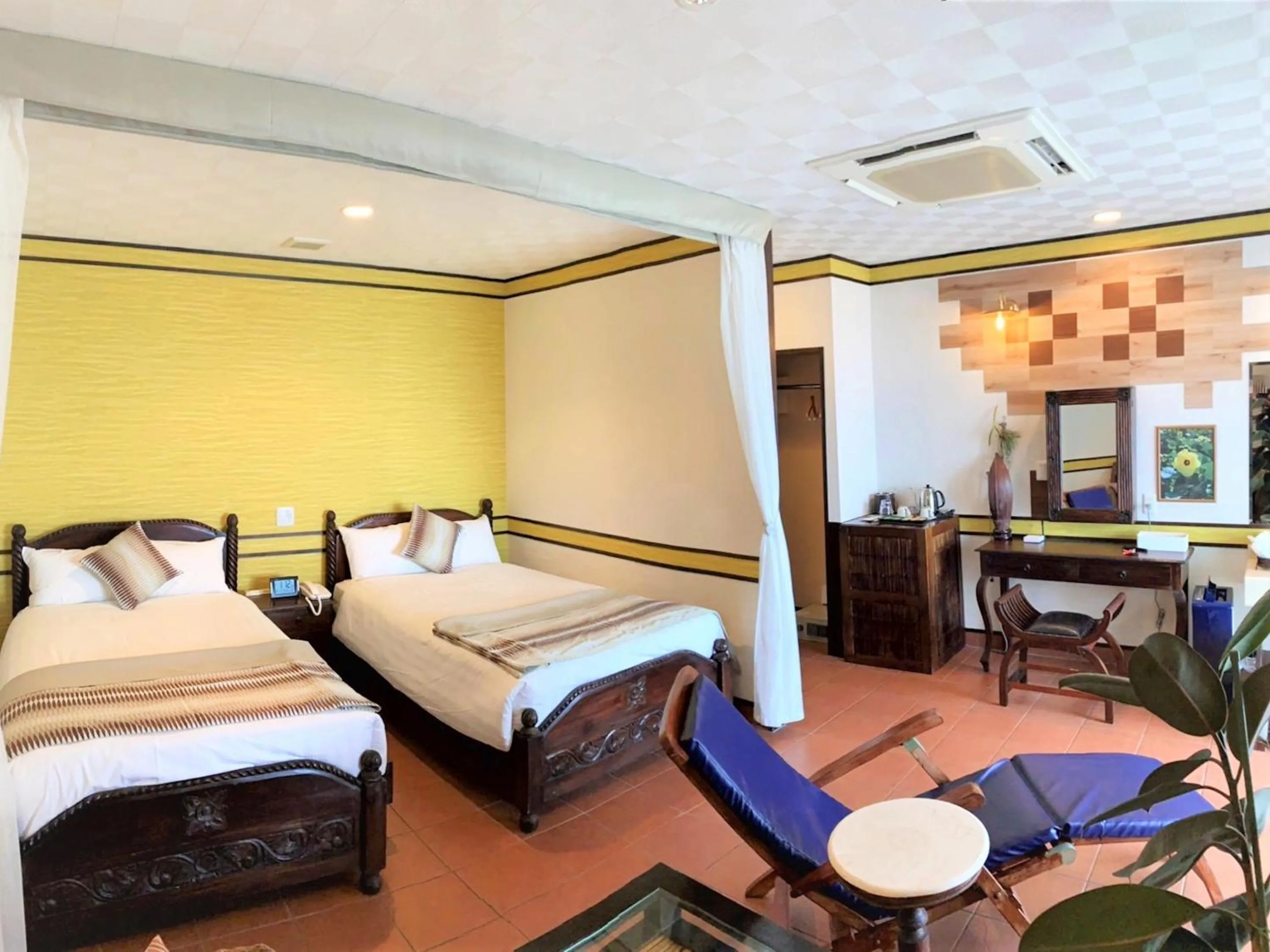 Photo of the whole room, Bed in Haruhoo Resort ISHIGAKI