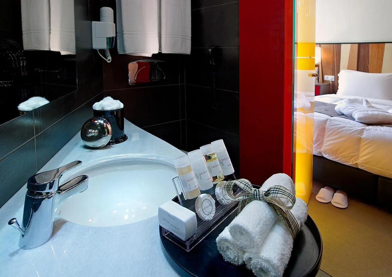 Bed in Lato Annex Boutique Rooms