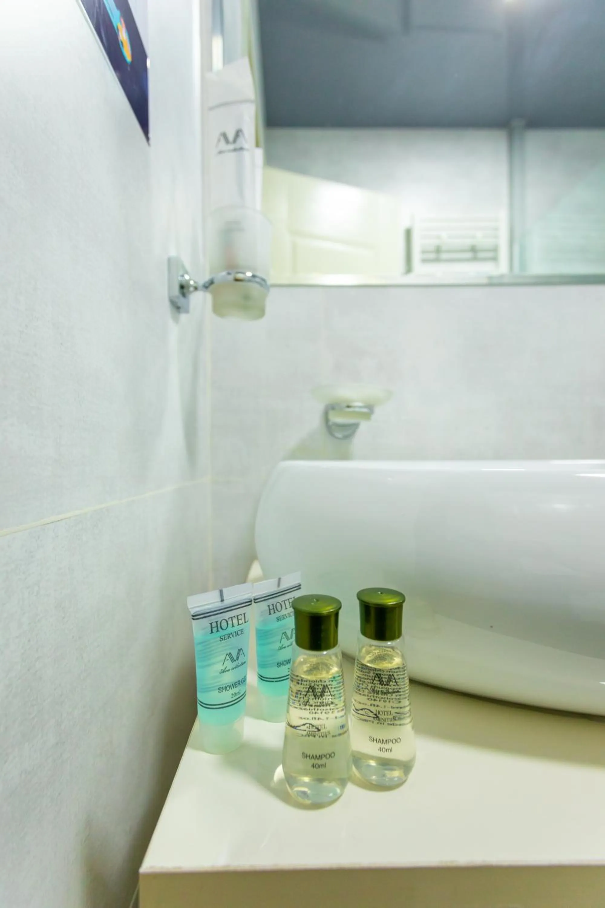 Bathroom in Hotel Rustaveli