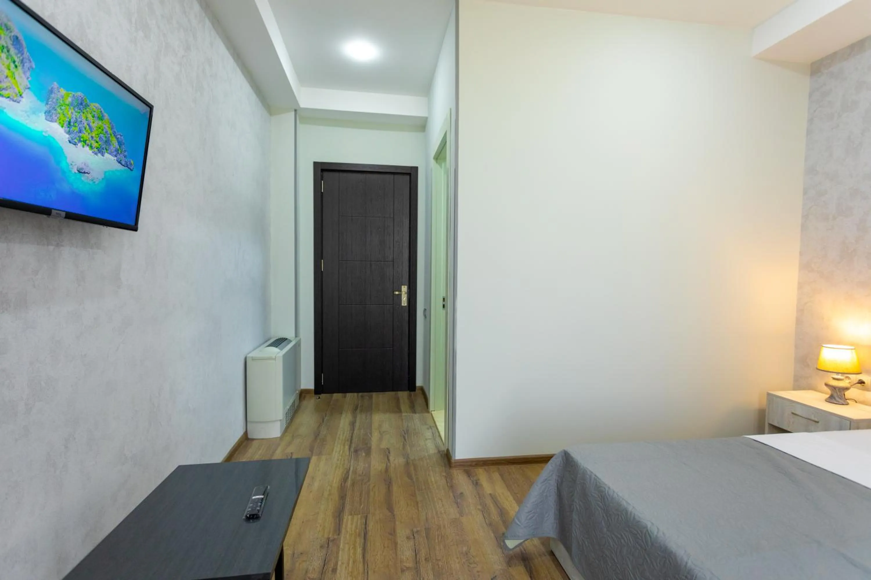 Bed in Hotel Rustaveli