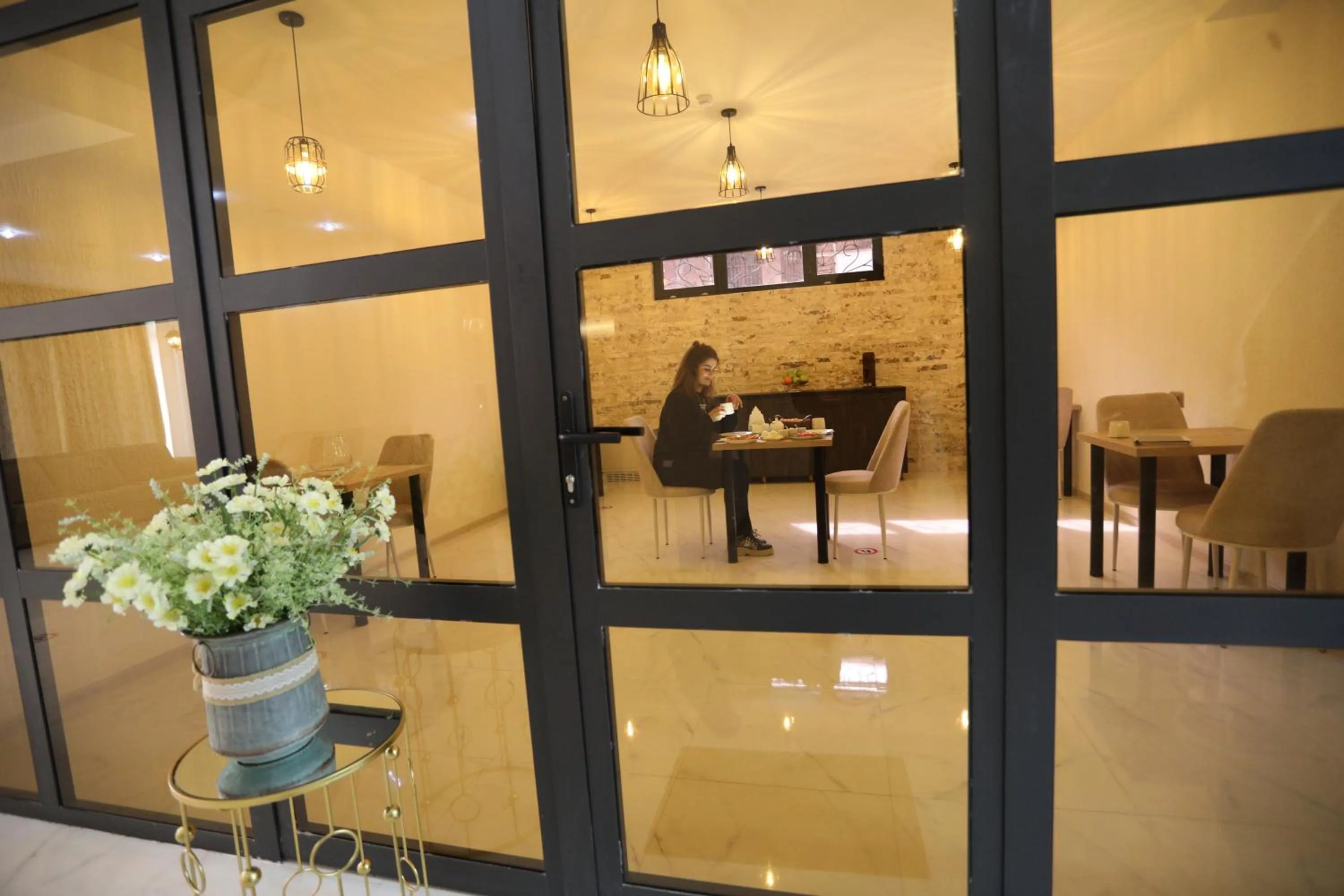 Buffet breakfast in Hotel Rustaveli