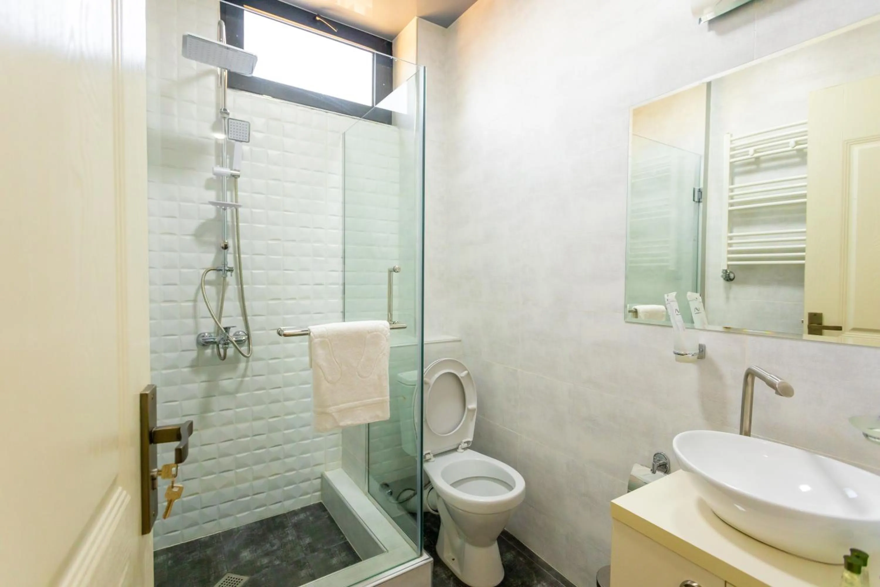 Shower in Hotel Rustaveli