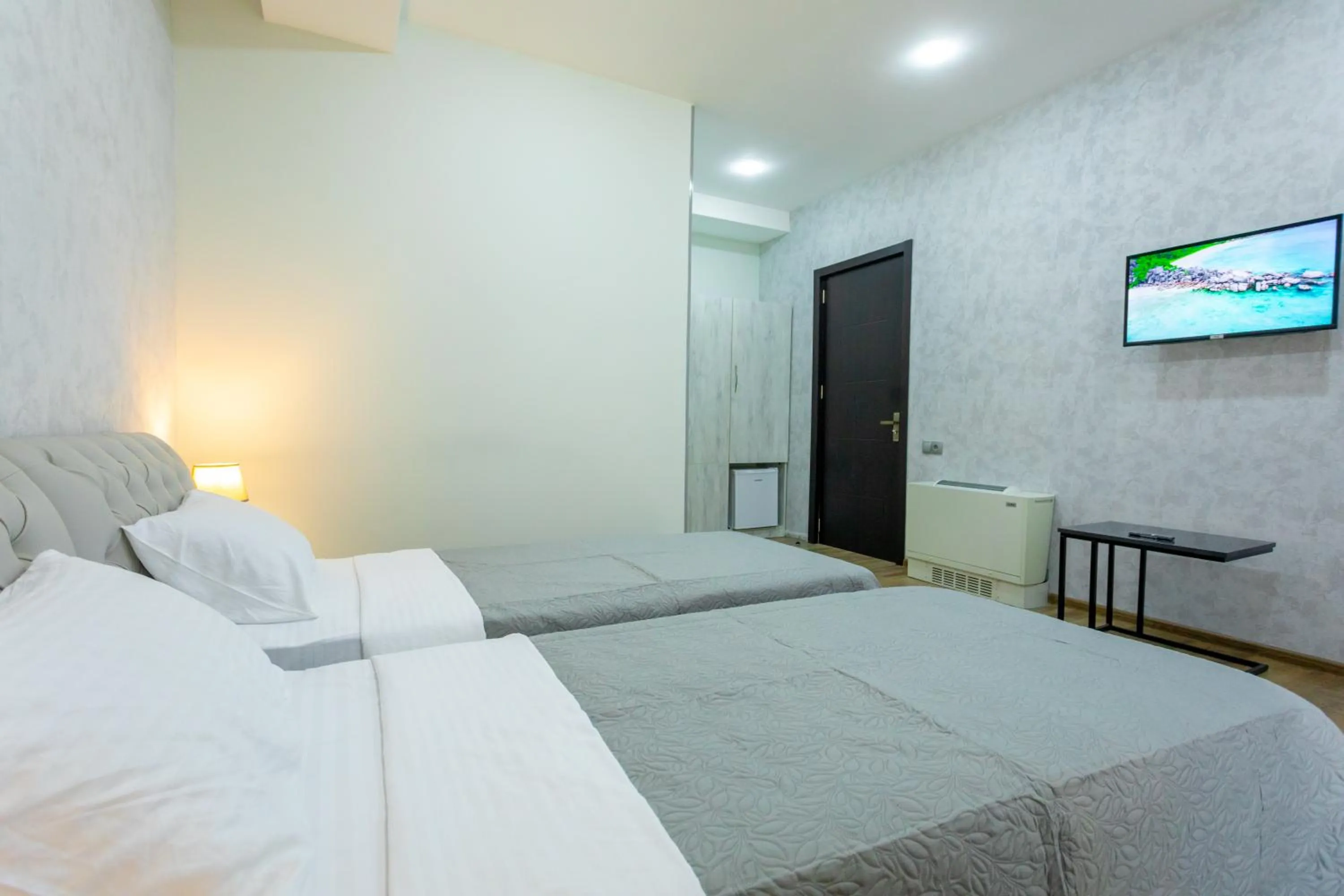 Bedroom, Bed in Hotel Rustaveli