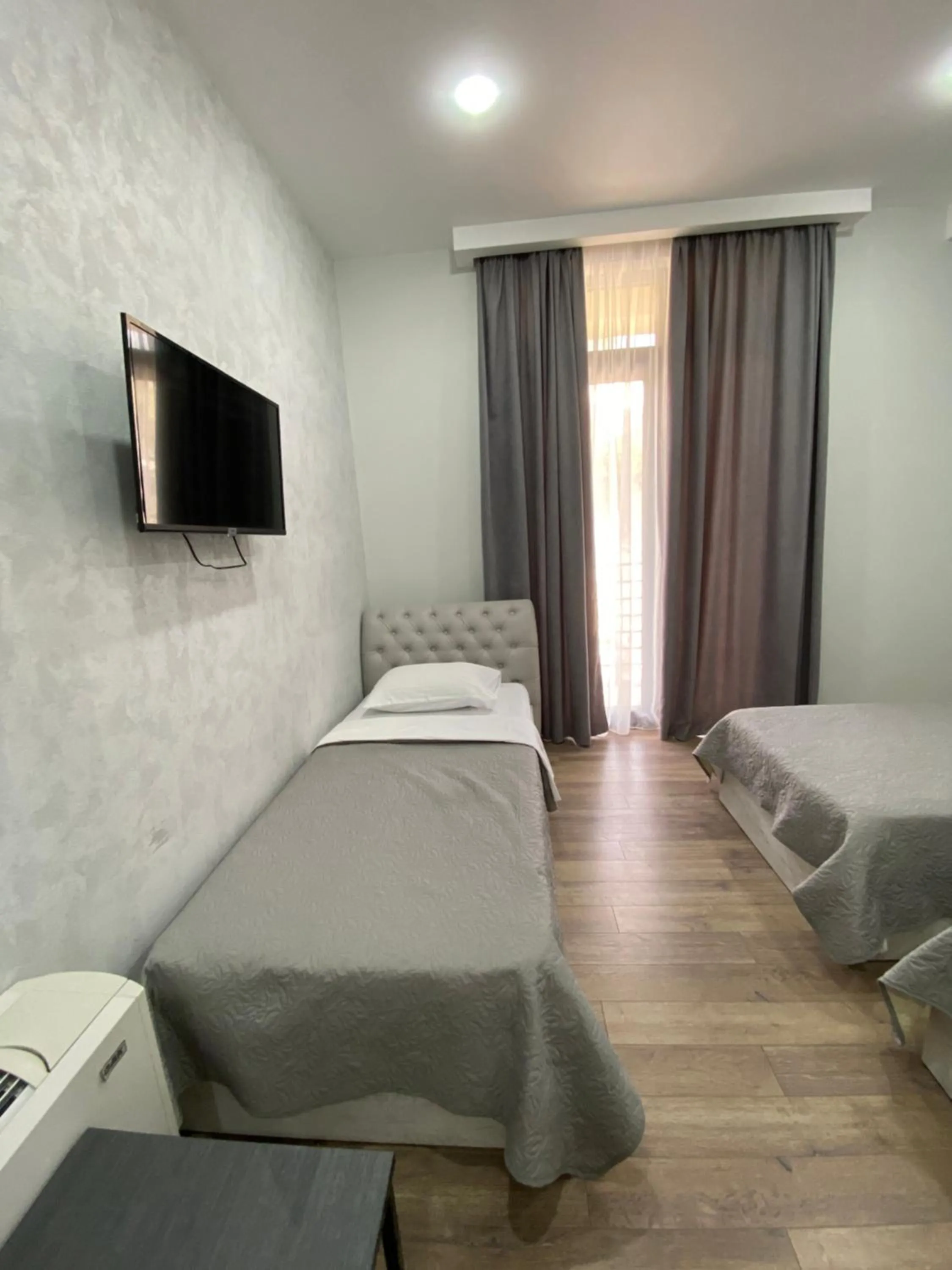 Bedroom, Bed in Hotel Rustaveli