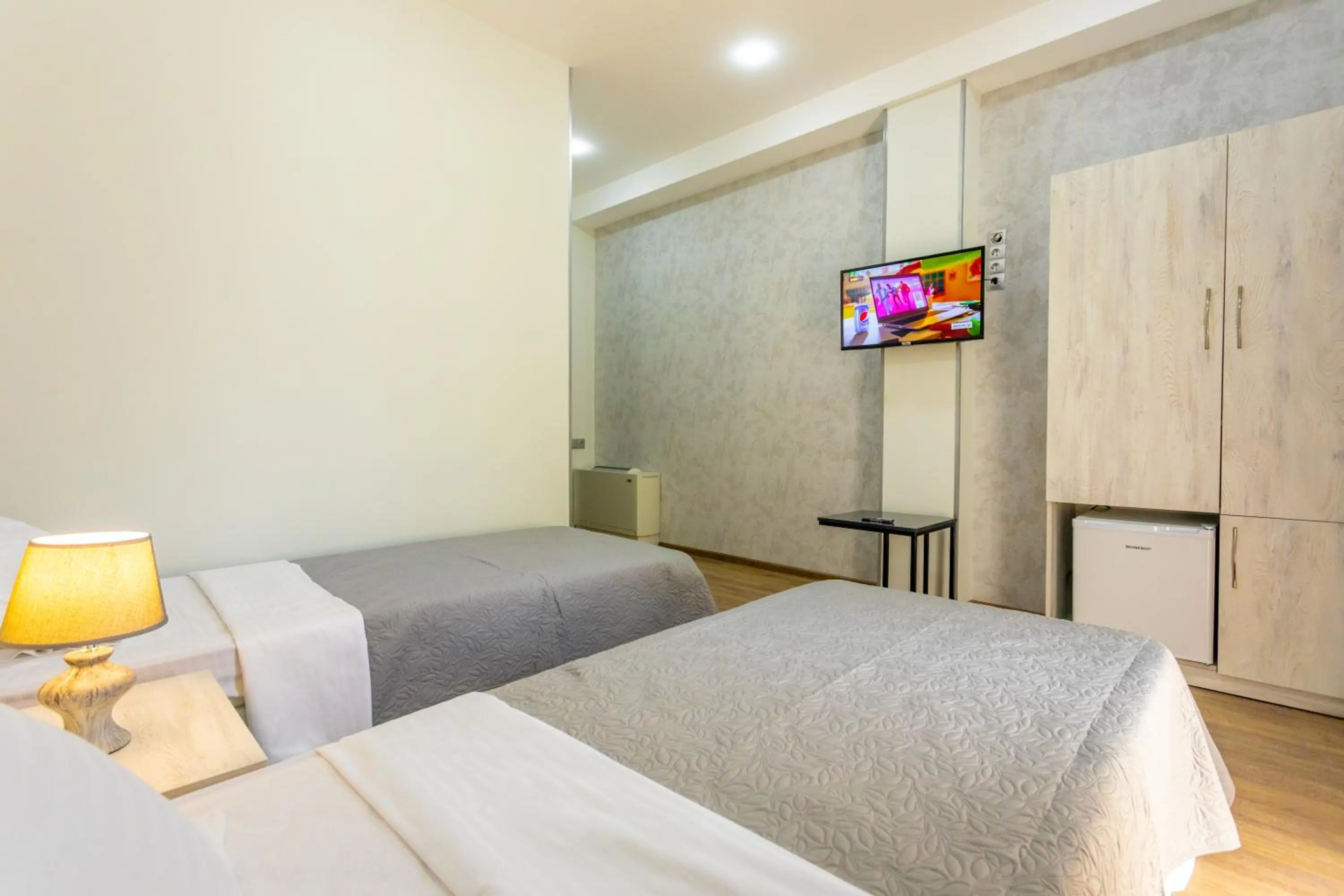 Bedroom, Bed in Hotel Rustaveli