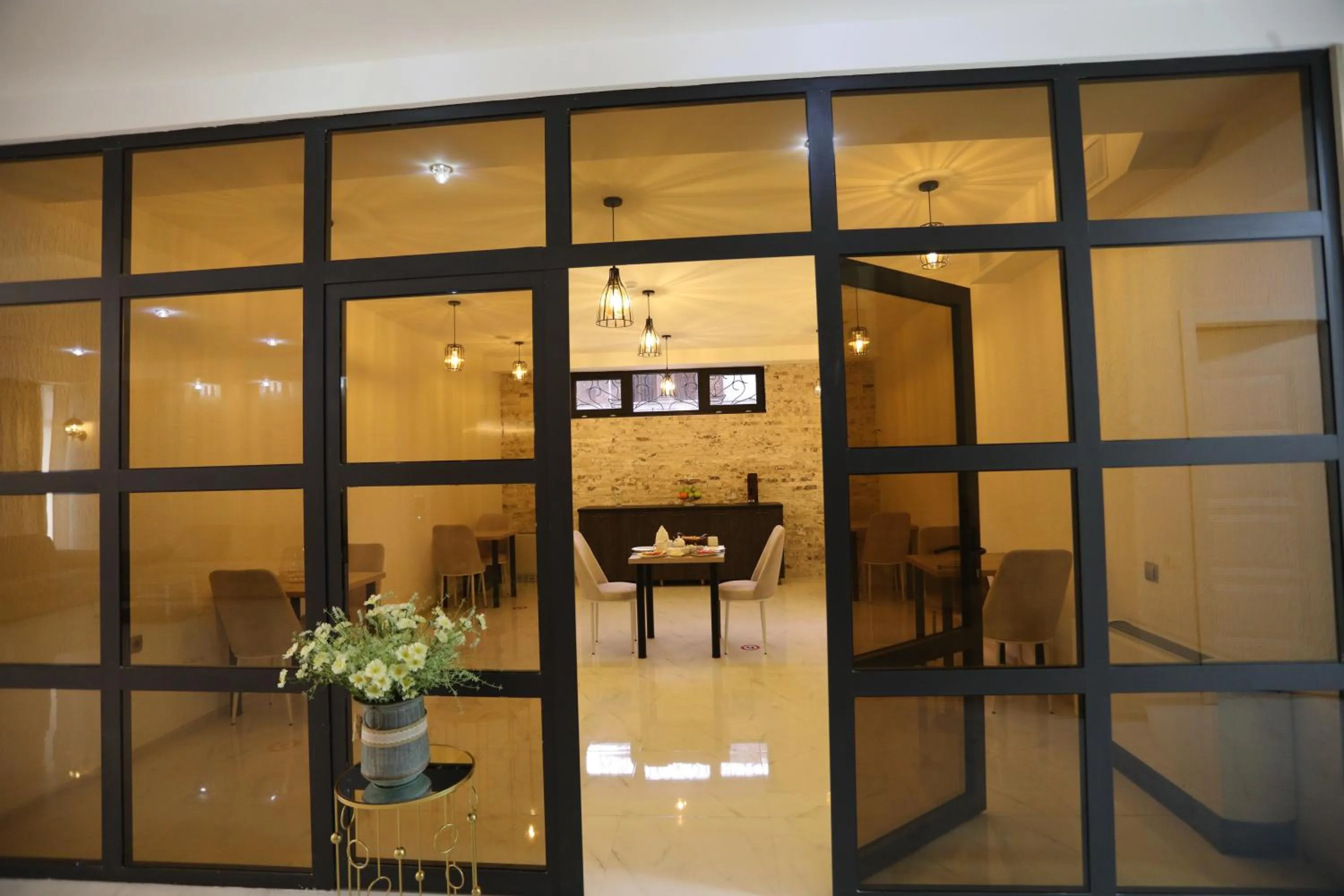 Buffet breakfast in Hotel Rustaveli