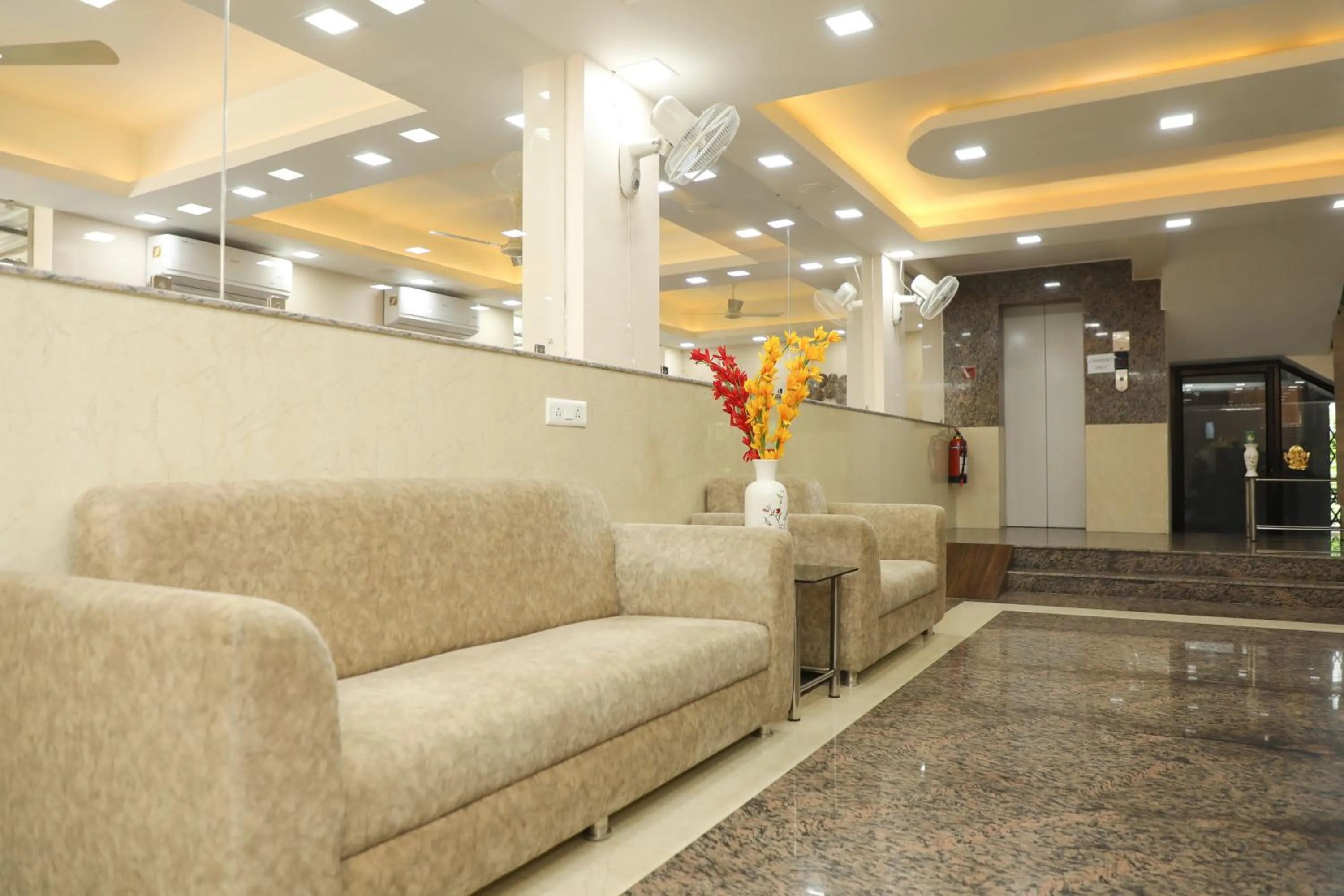 Lobby or reception in Hotel Bandhan Residency