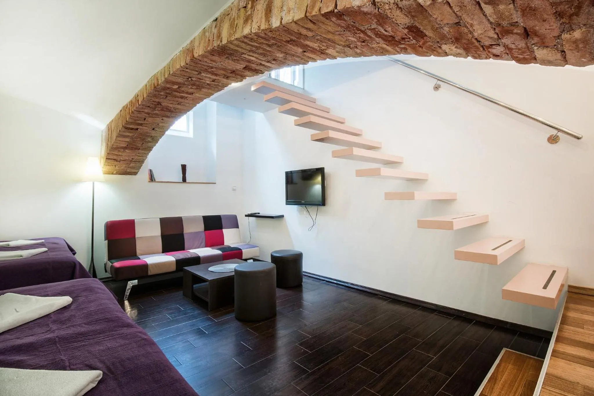 Living room, Bed in Tia Apartments and Rooms