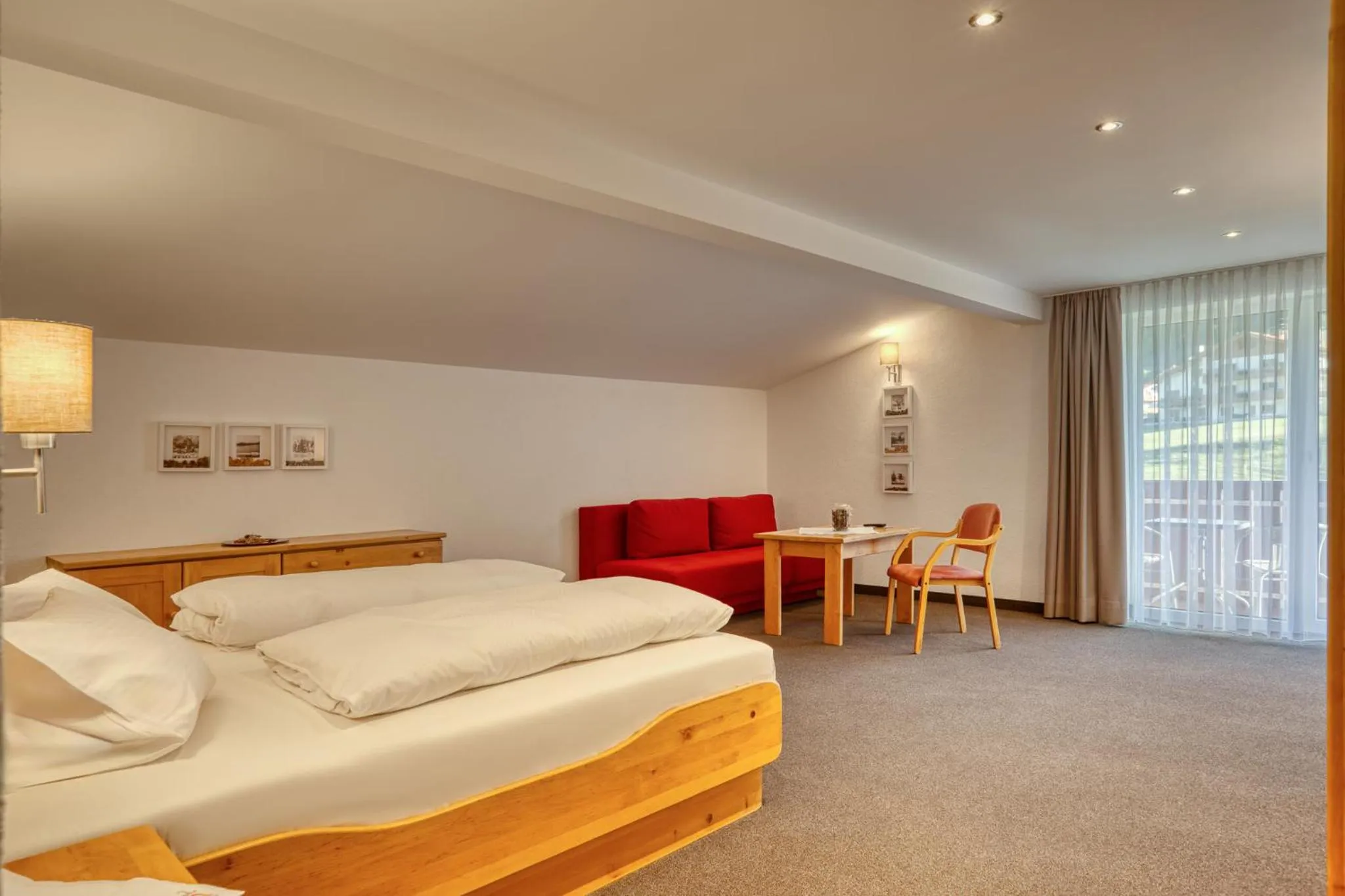 Bedroom, Bed in Hotel Erika