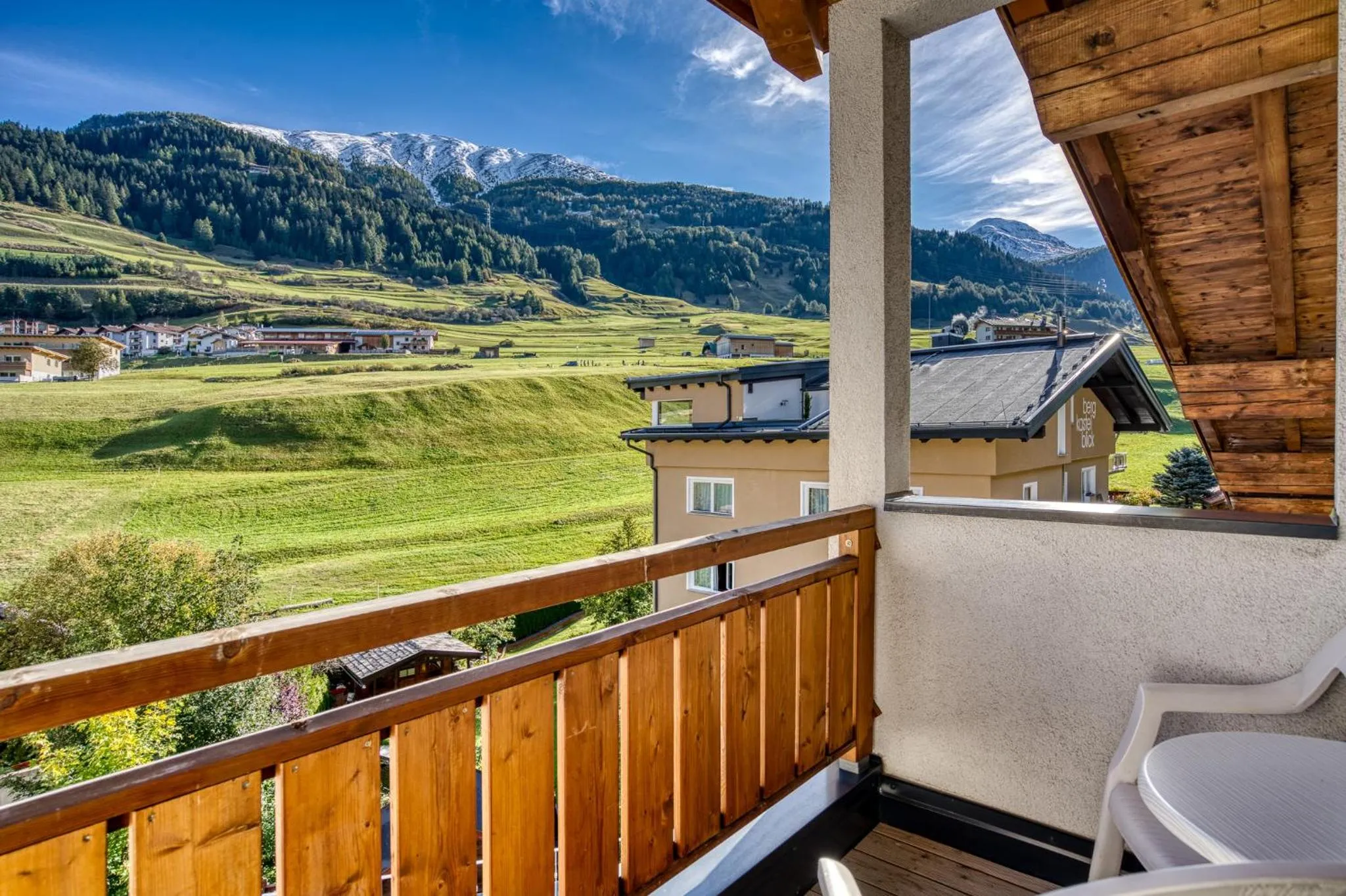 Mountain view in Hotel Erika