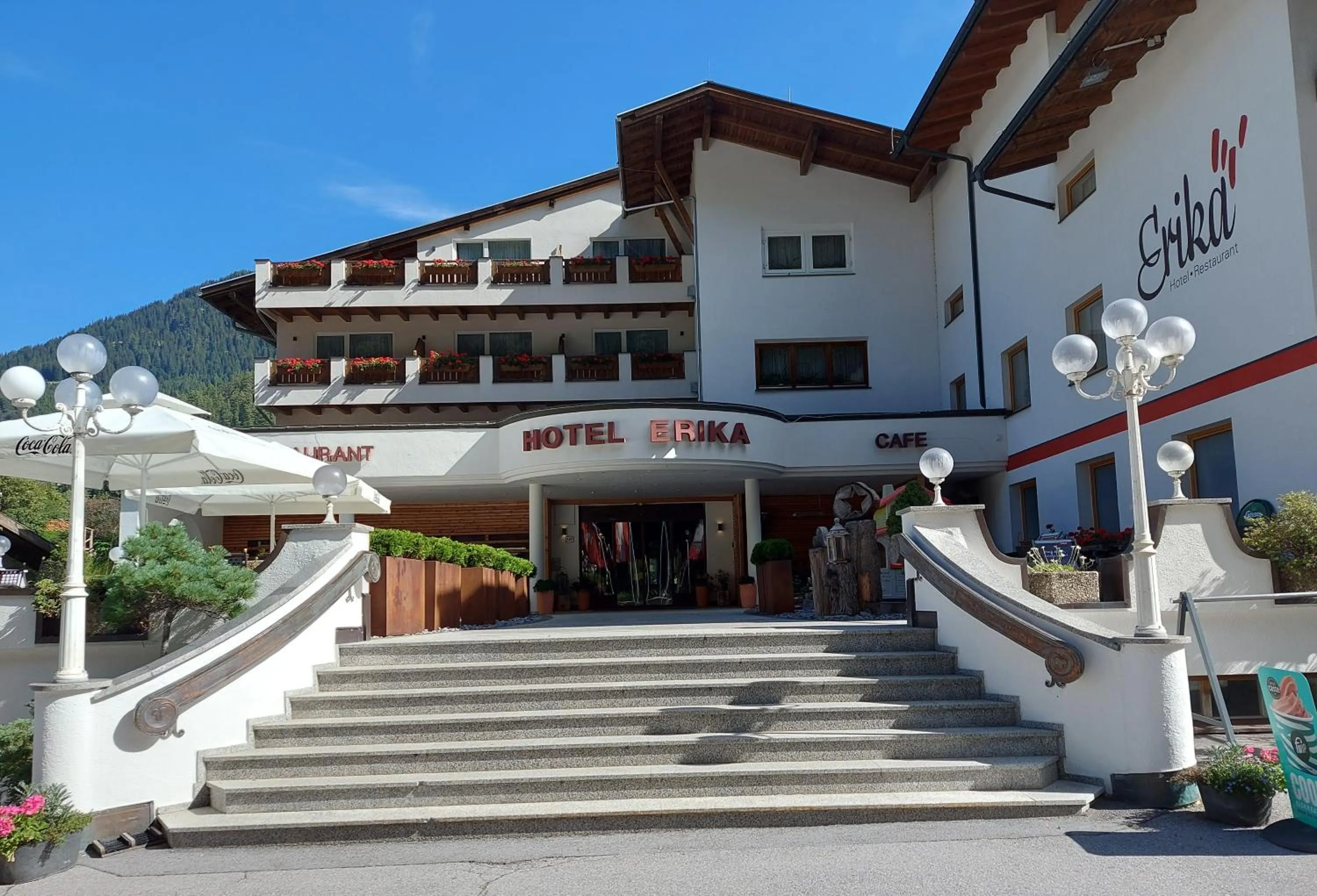 Property building in Hotel Erika