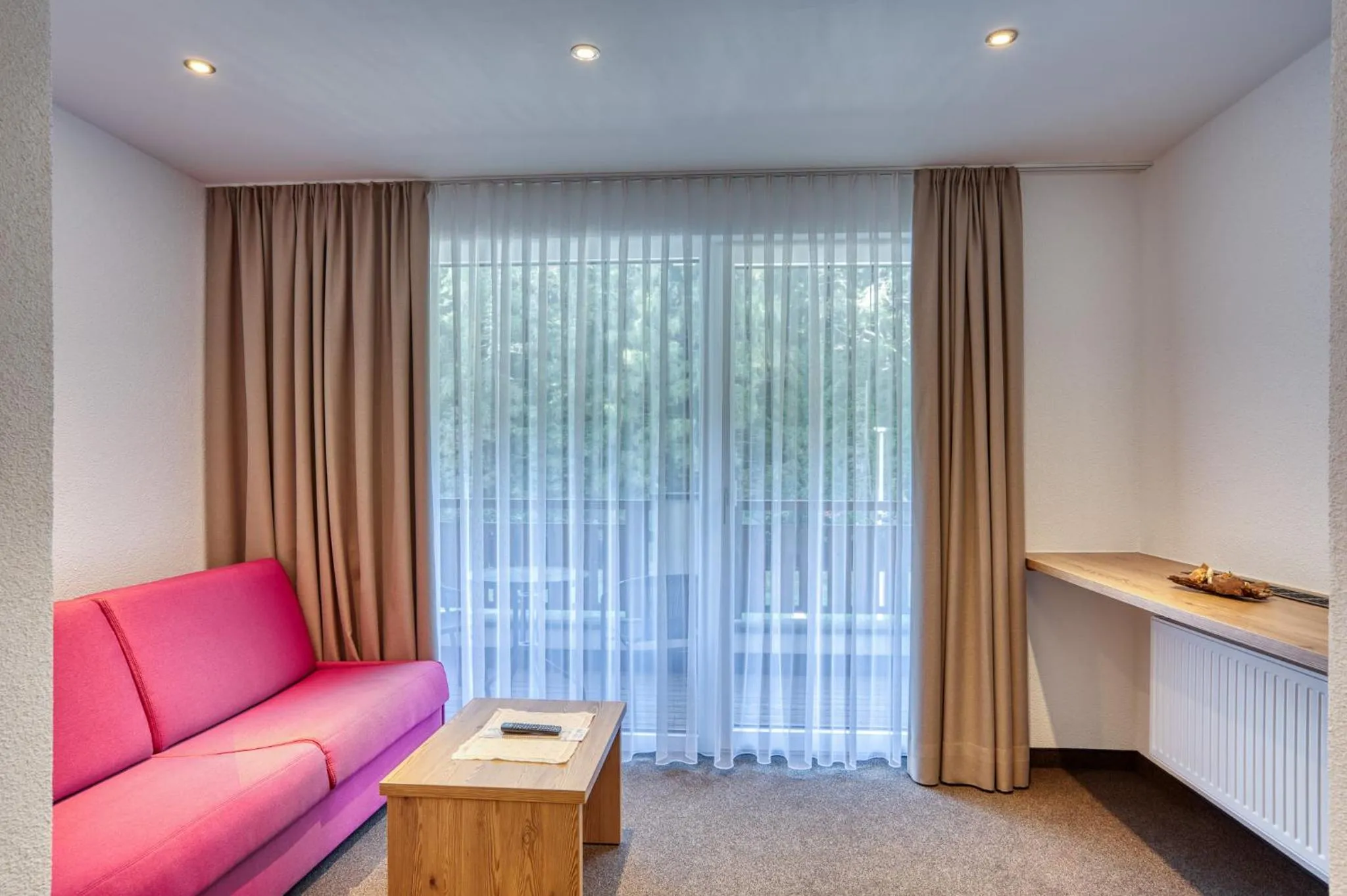 Seating area in Hotel Erika