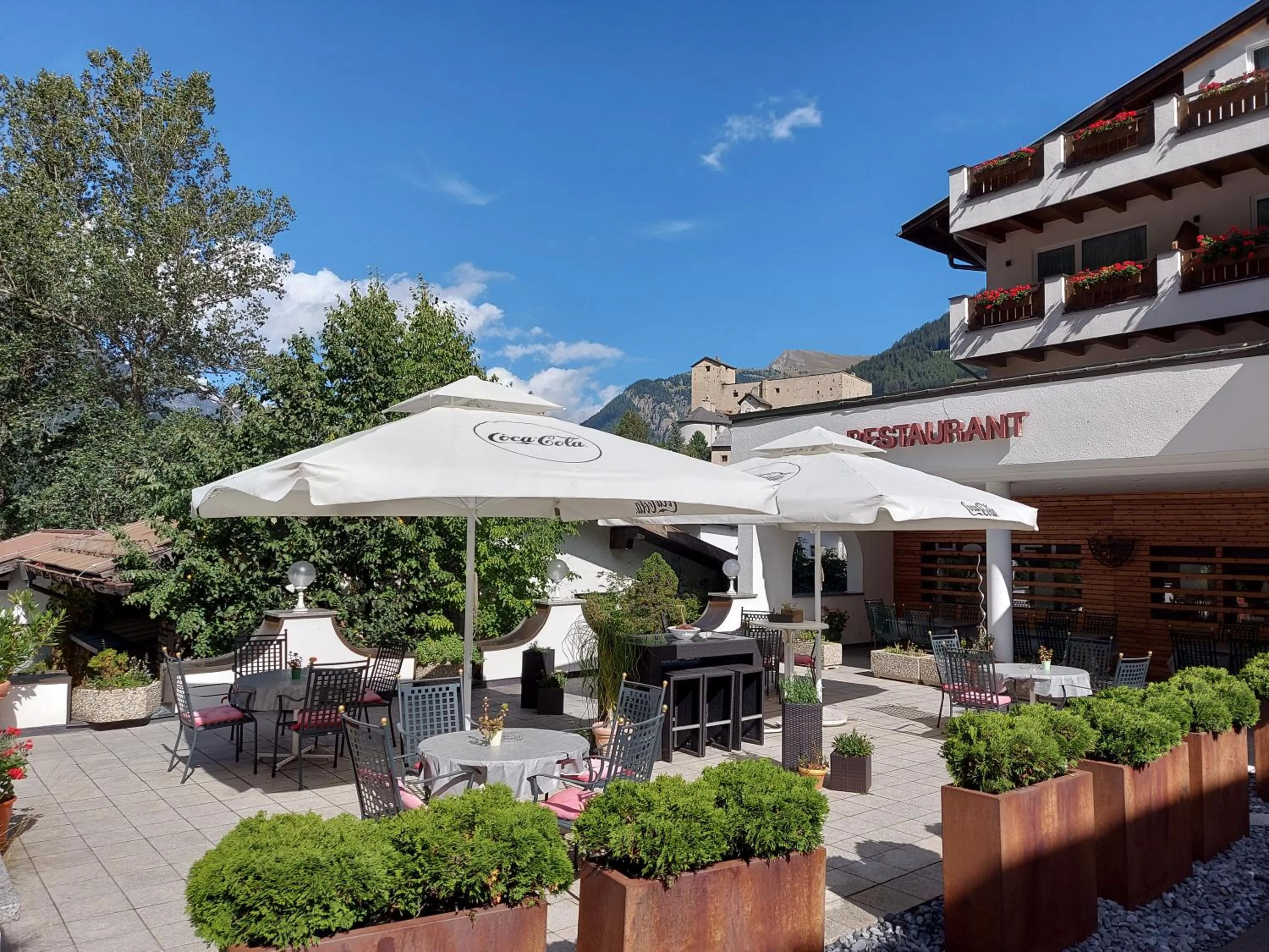 Property building in Hotel Erika