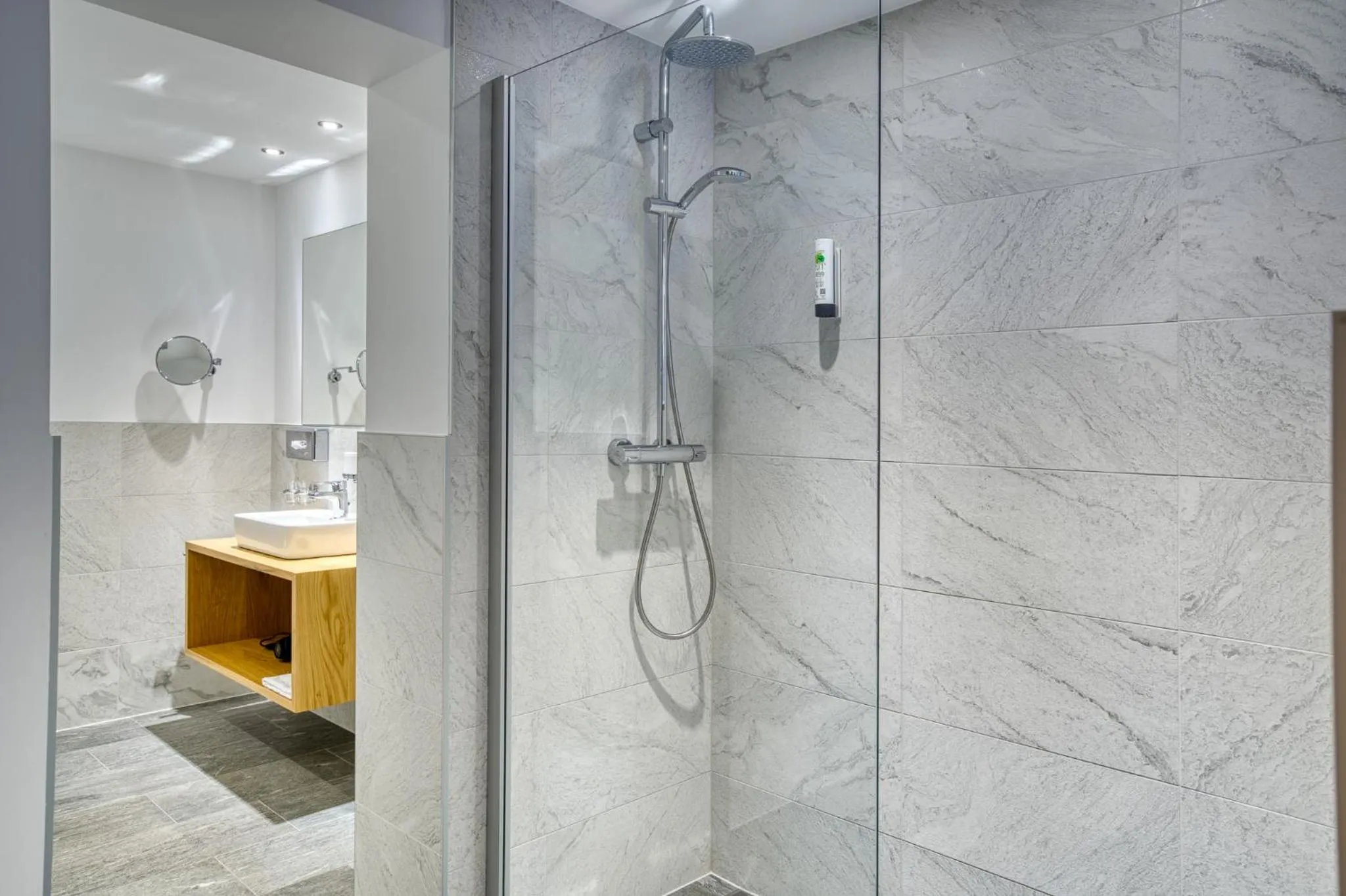 Shower in Hotel Erika